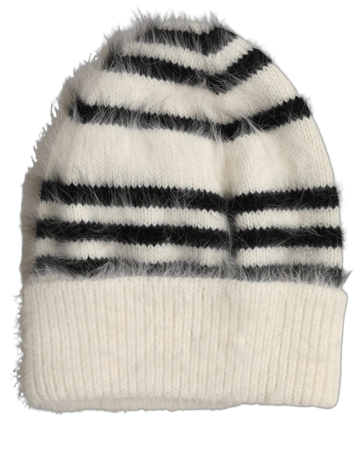 Dolce & Gabbana Angora Knitted Beanie - Timeless Luxury Accessory