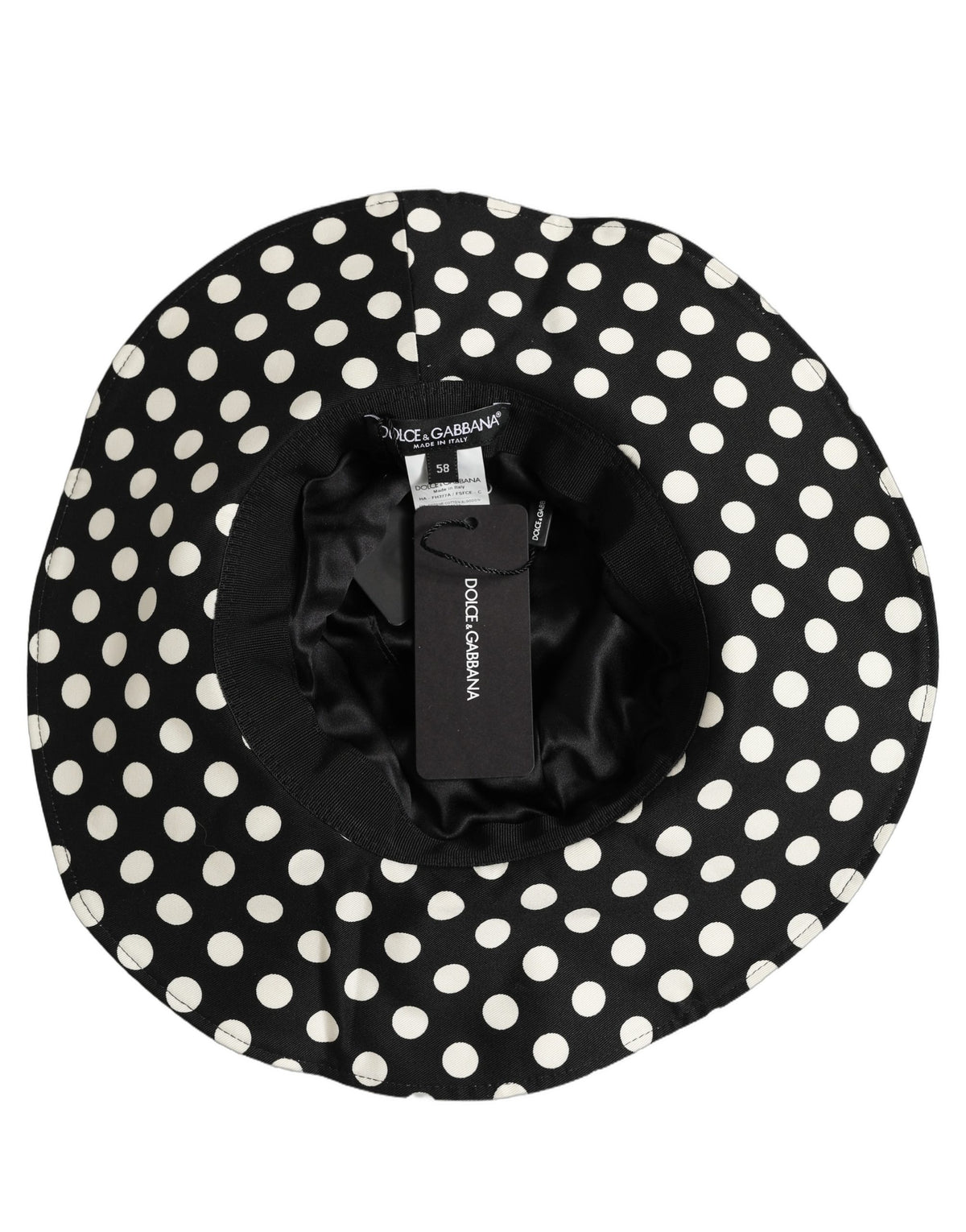 Dolce & Gabbana Polka Dot Bucket Hat - Timeless Italian Luxury