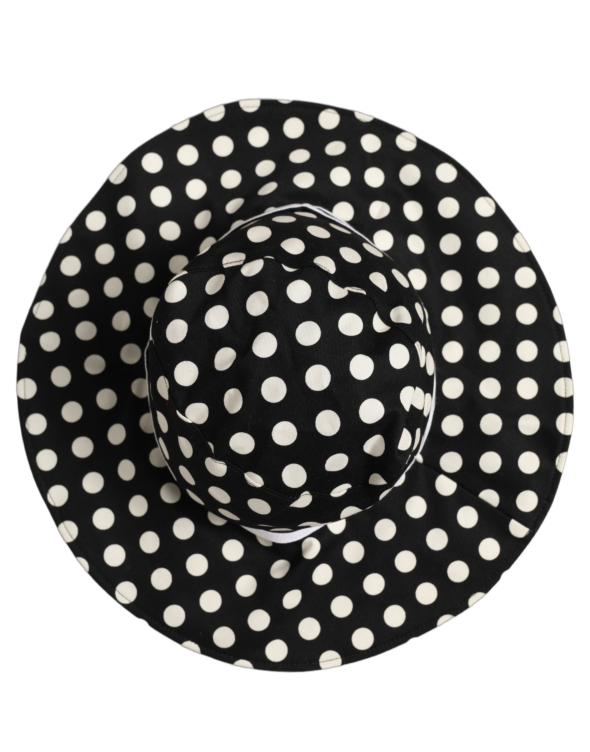 Dolce & Gabbana Polka Dot Cotton Bucket Hat - Timeless Luxury