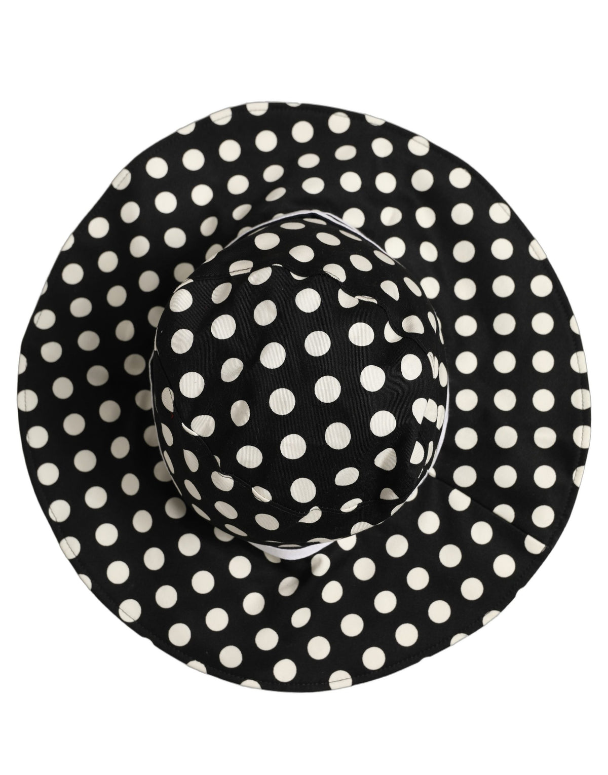 Dolce & Gabbana Polka Dot Cotton Bucket Hat - Timeless Luxury
