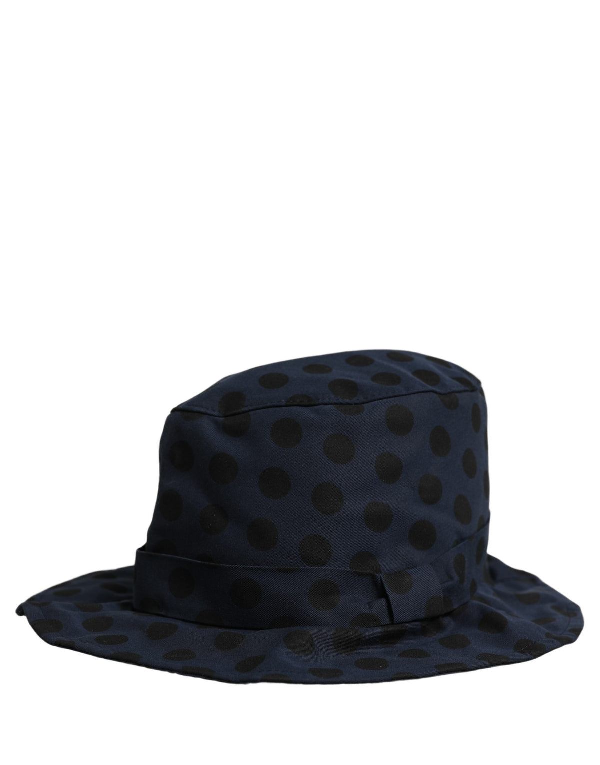 Dolce & Gabbana Polka Dot Cotton Bucket Hat - Timeless Elegance