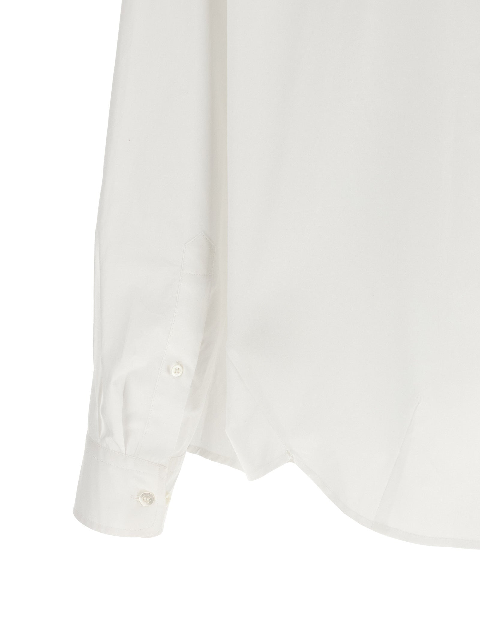 Dries Van Noten White Cotton Blouse - Timeless Luxury Redefined