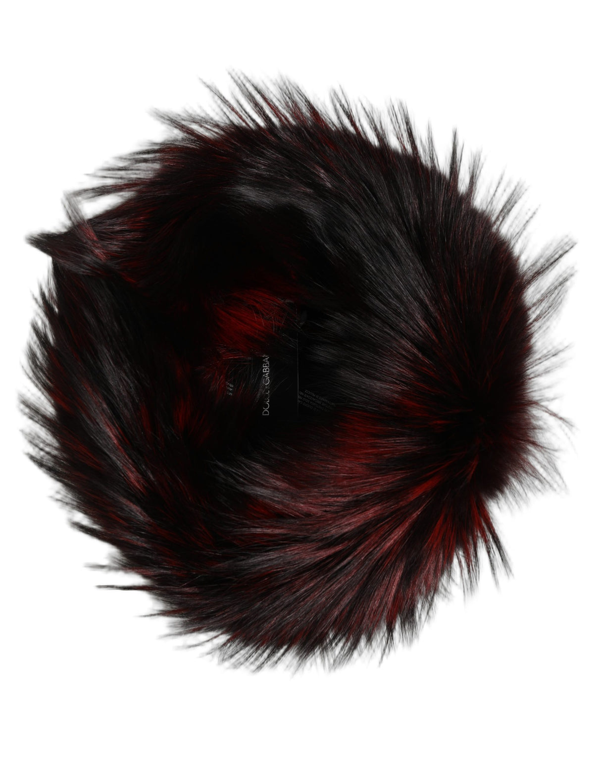 Dolce & Gabbana Red Fox Mink Fur Bucket Hat - Exquisite Luxury