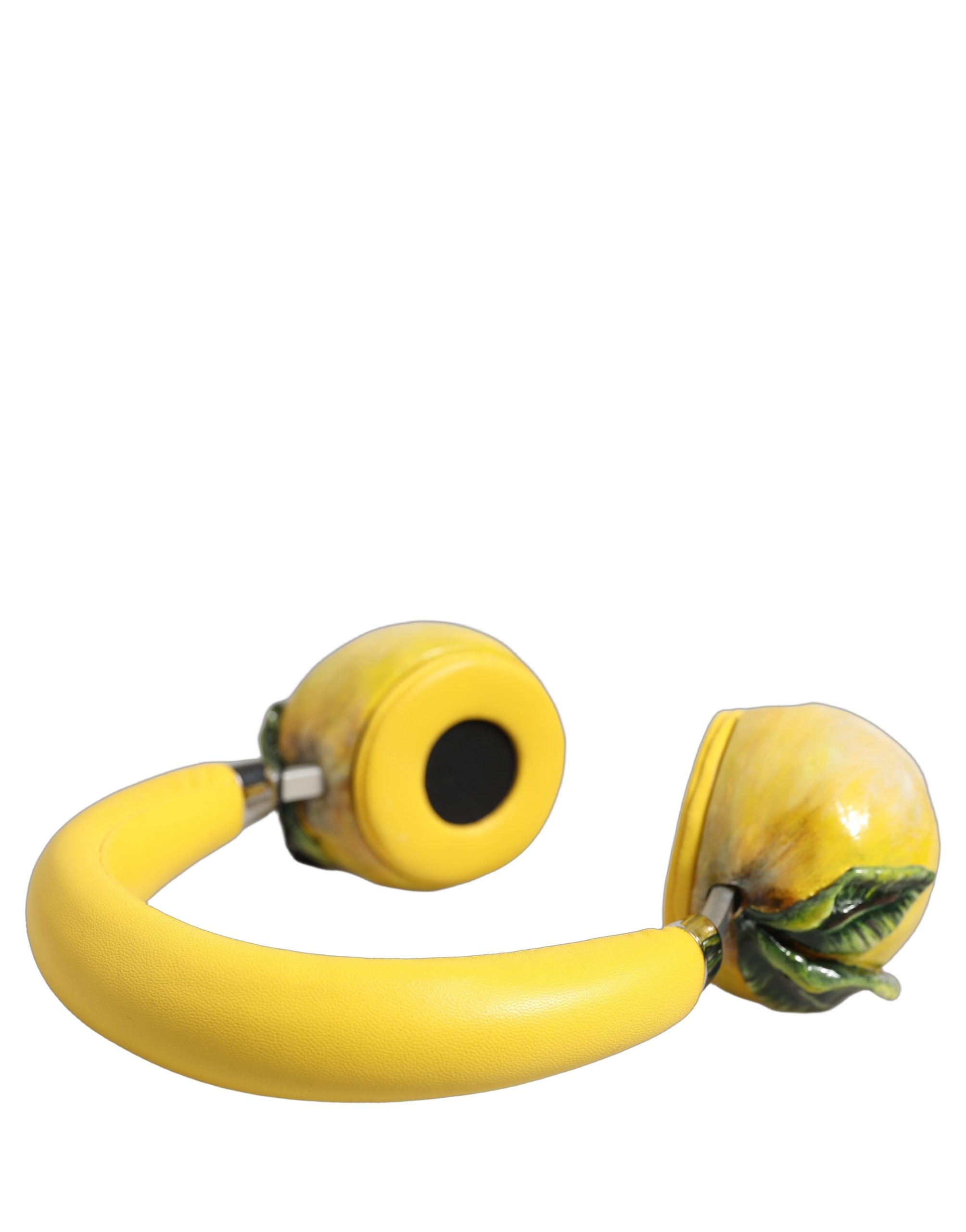 Dolce & Gabbana Lemon Leather Headset: A Luxurious Statement