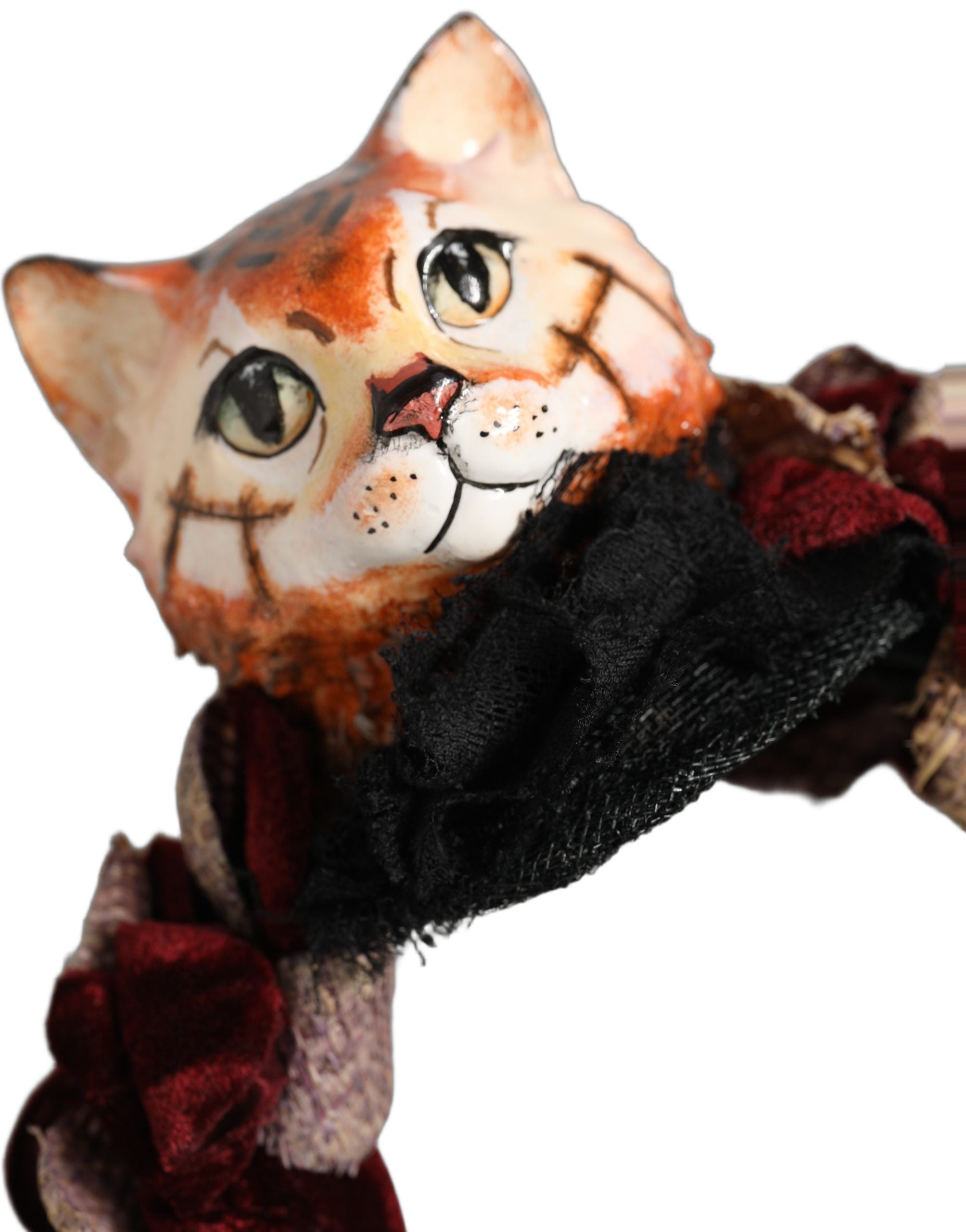 Dolce & Gabbana Multicolor Bengal Cat Silk Headband - Luxury Accessory