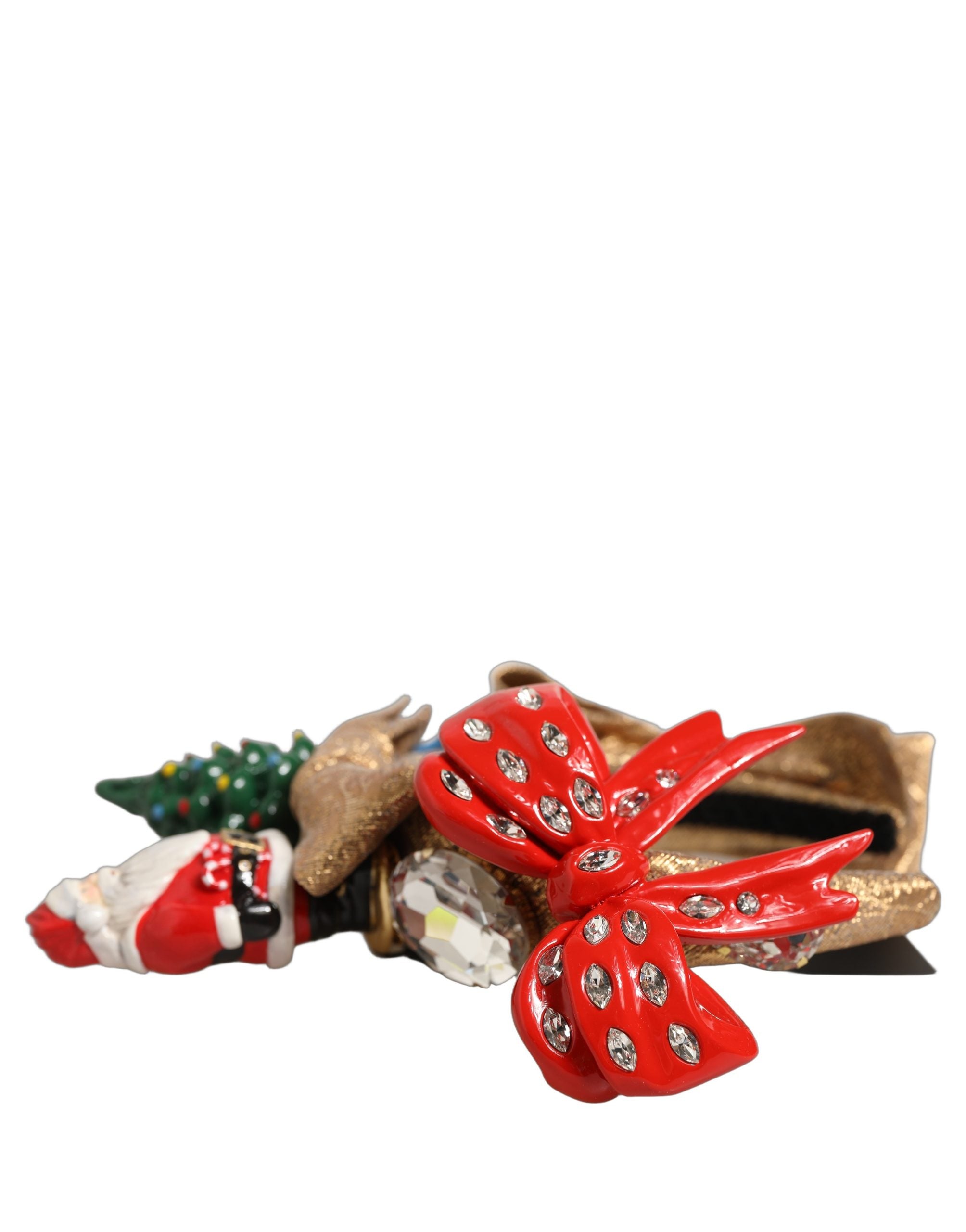 Dolce & Gabbana Glittery Christmas Headband - Luxurious Holiday Elegance