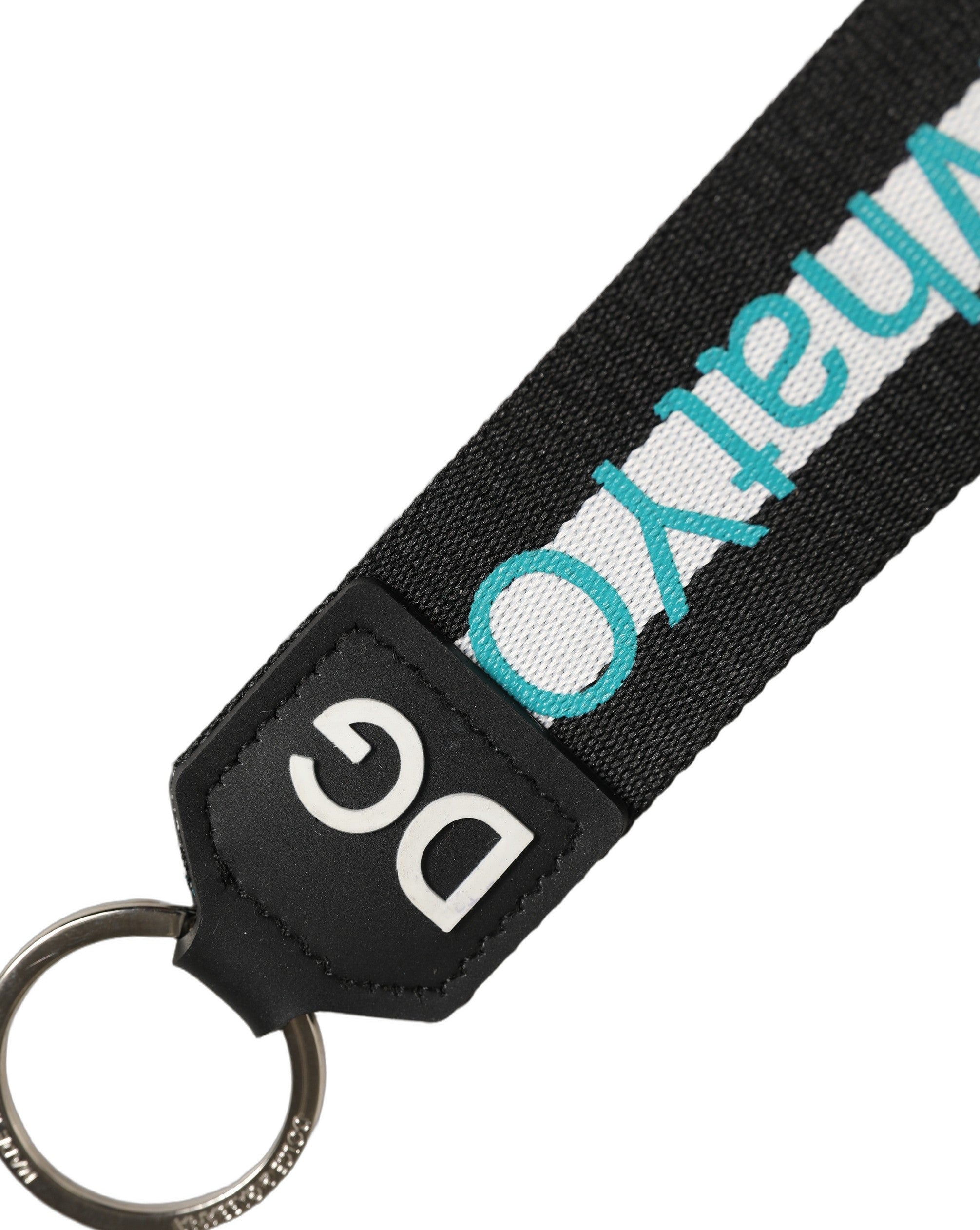 Dolce & Gabbana Multicolor Logo Keyring - Luxury Accessory