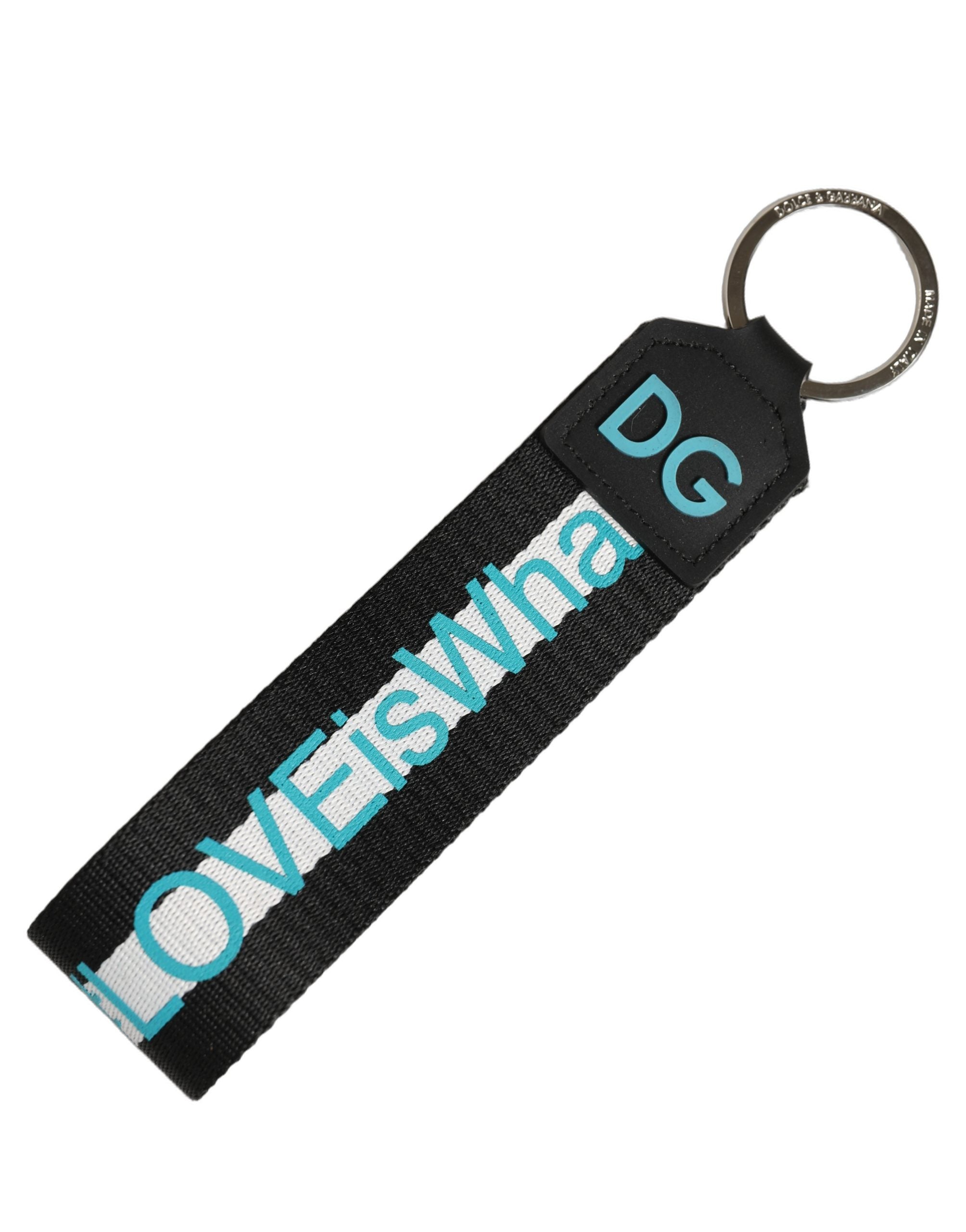 Dolce & Gabbana Multicolor Logo Keyring - Elevate Your Style