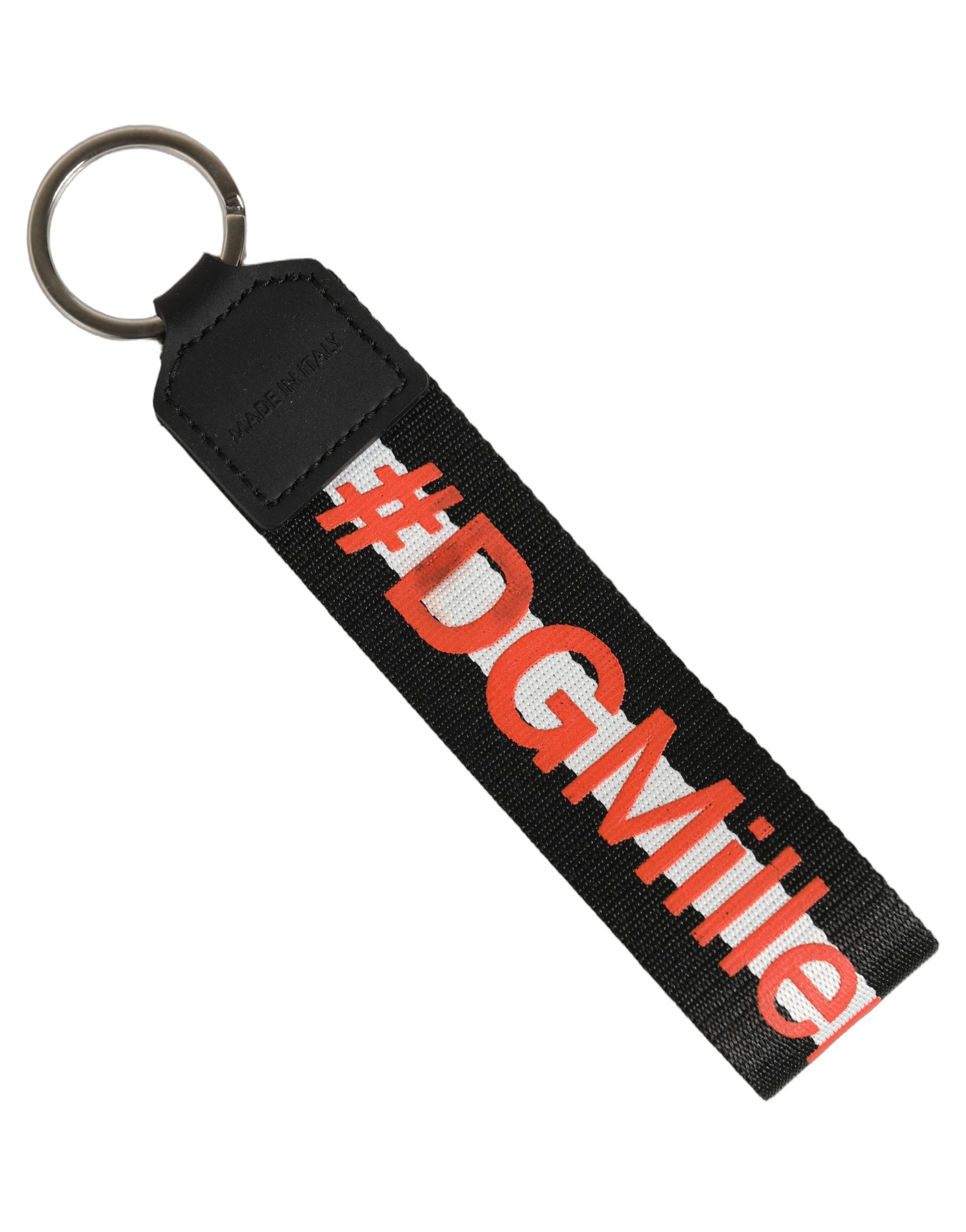 Dolce & Gabbana Multicolor Logo Keychain - Exquisite Italian Craftsmanship