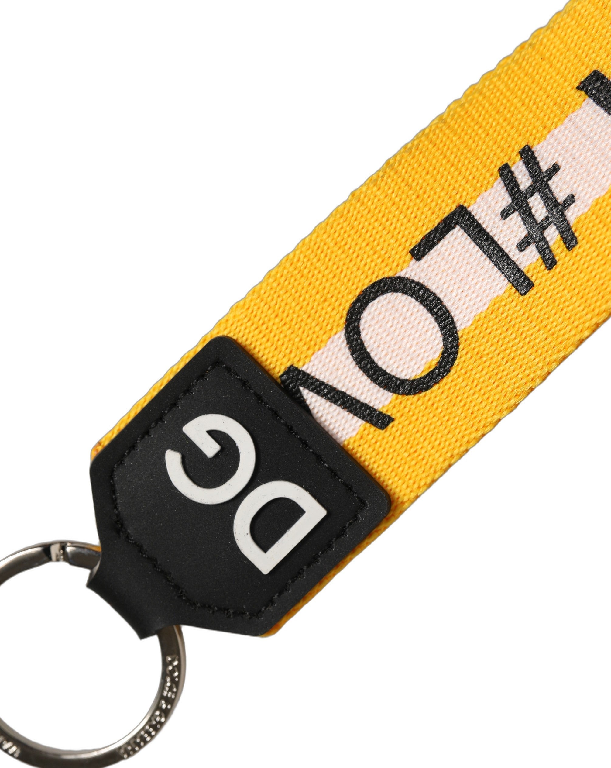 Dolce & Gabbana Multicolor Logo Keychain - Exquisite Italian Craftsmanship