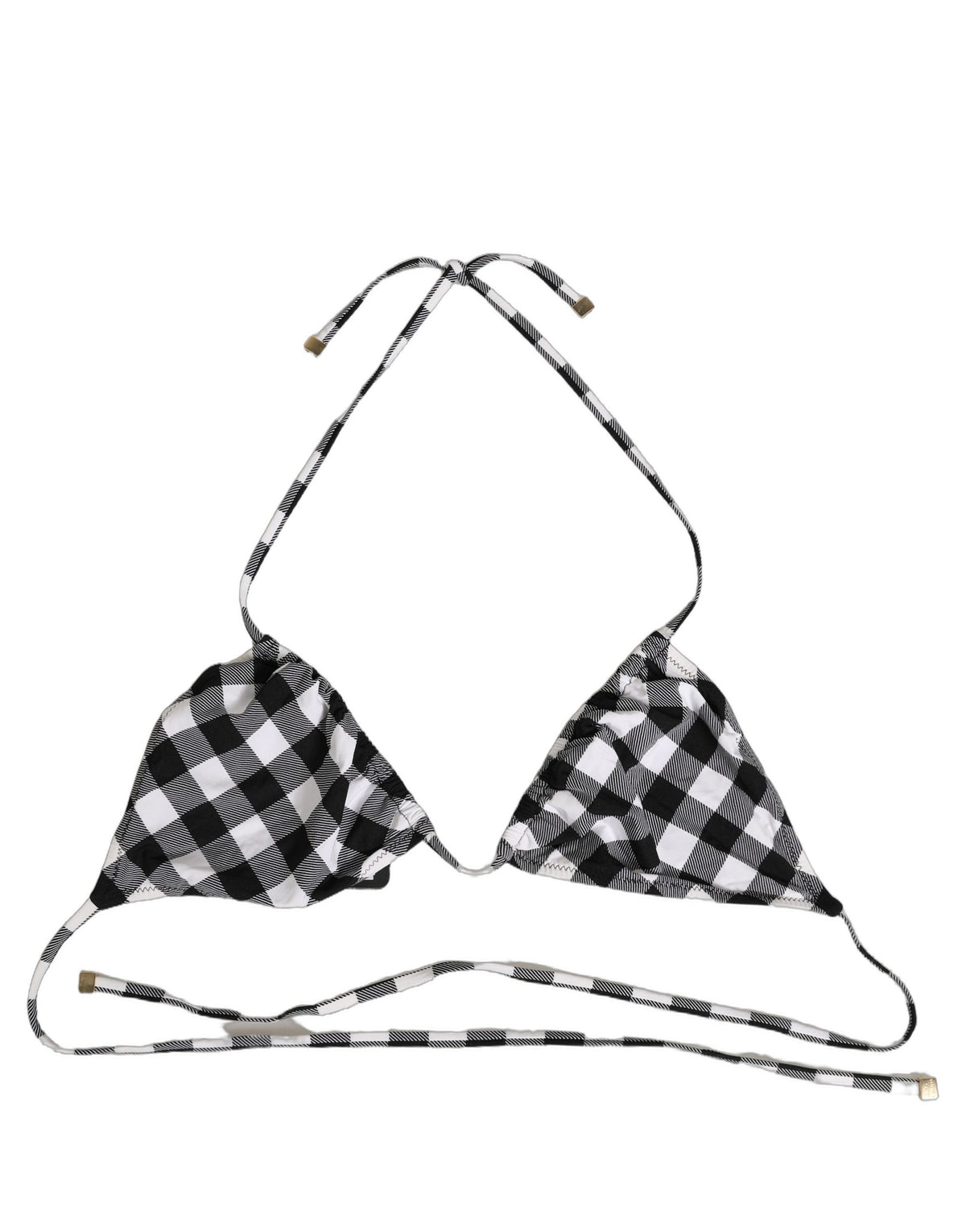 Dolce & Gabbana Halter Bikini Top - Timeless Luxury Swimwear