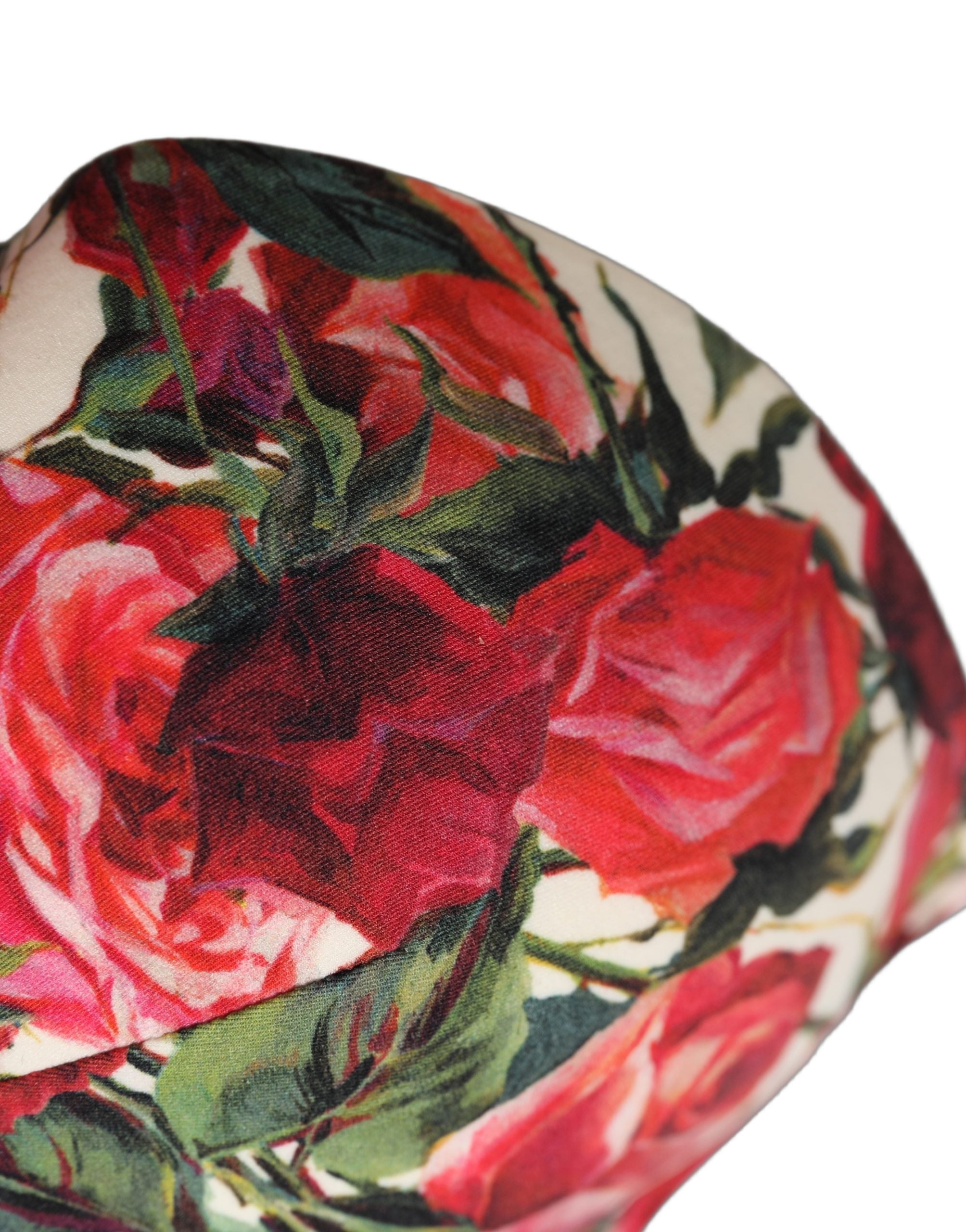 Dolce & Gabbana Floral Print Bikini Top - Exquisite Swimwear