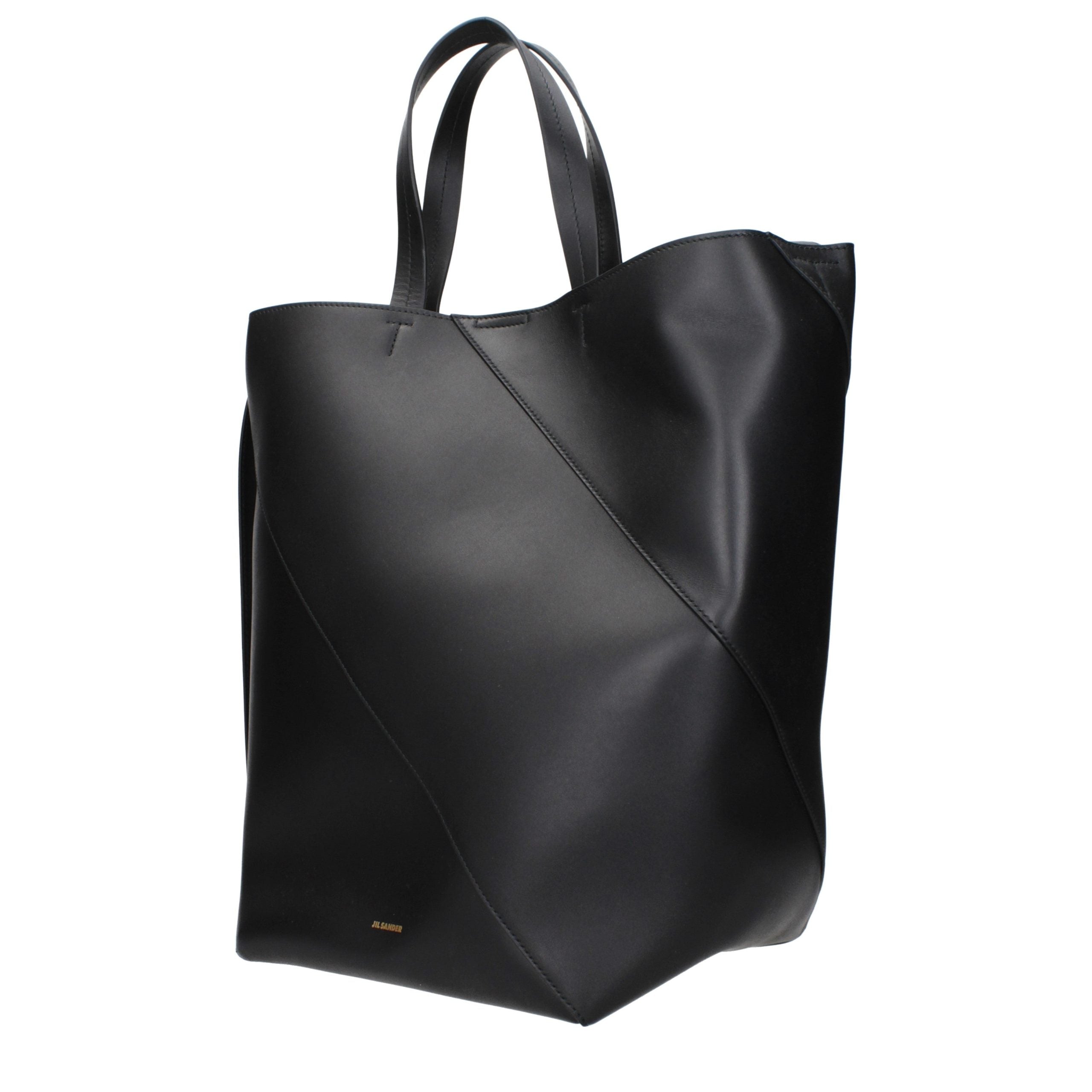 Indulge in the exquisite allure of the Jil Sander Black Leather Crossbody Bag, where timeless elegance meets unparalleled craftsmanship, perfect for the discerning individual.