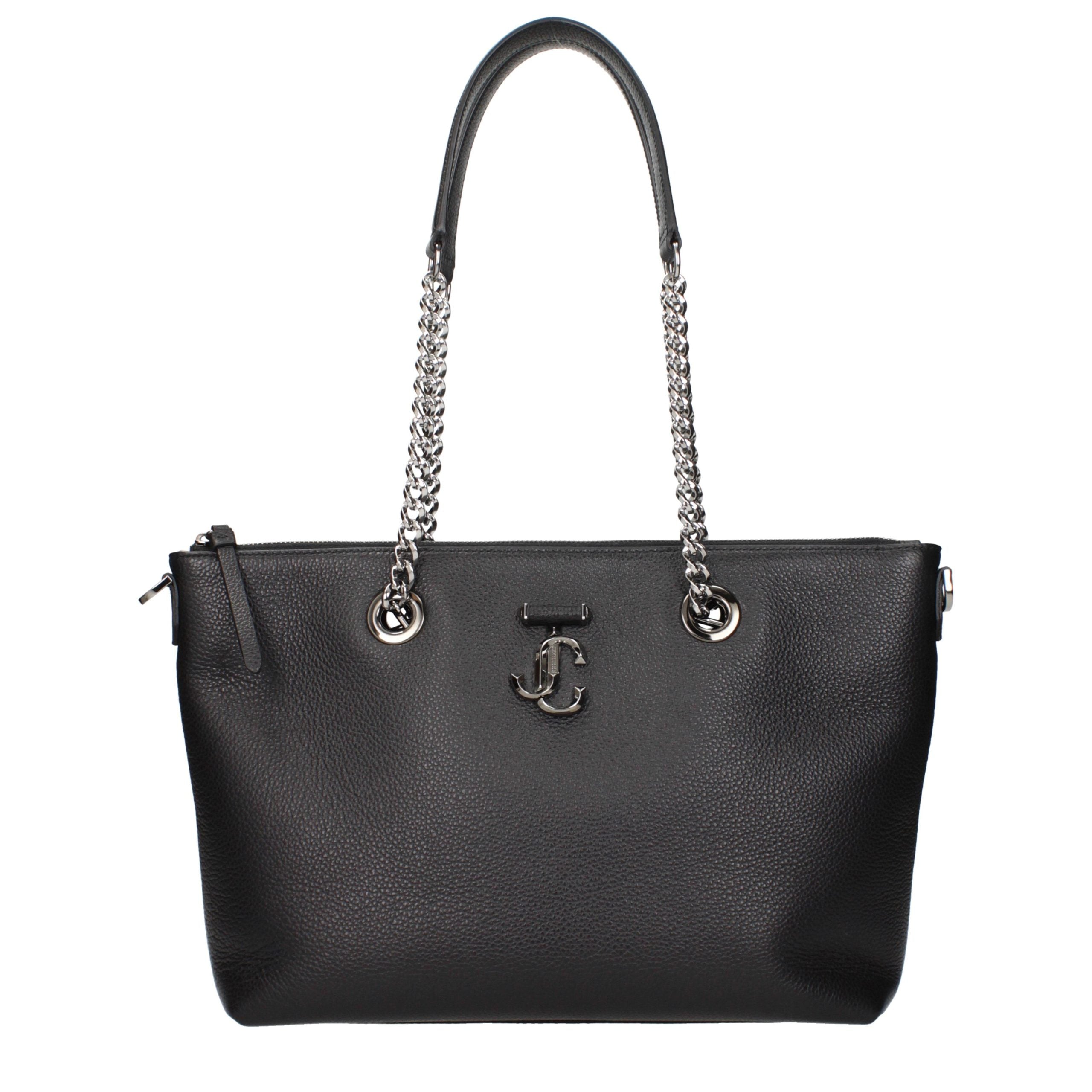 Discover the Jimmy Choo Black Leather Shoulder Bag, a symbol of exquisite craftsmanship and timeless elegance, perfect for elevating any ensemble with luxurious sophistication.