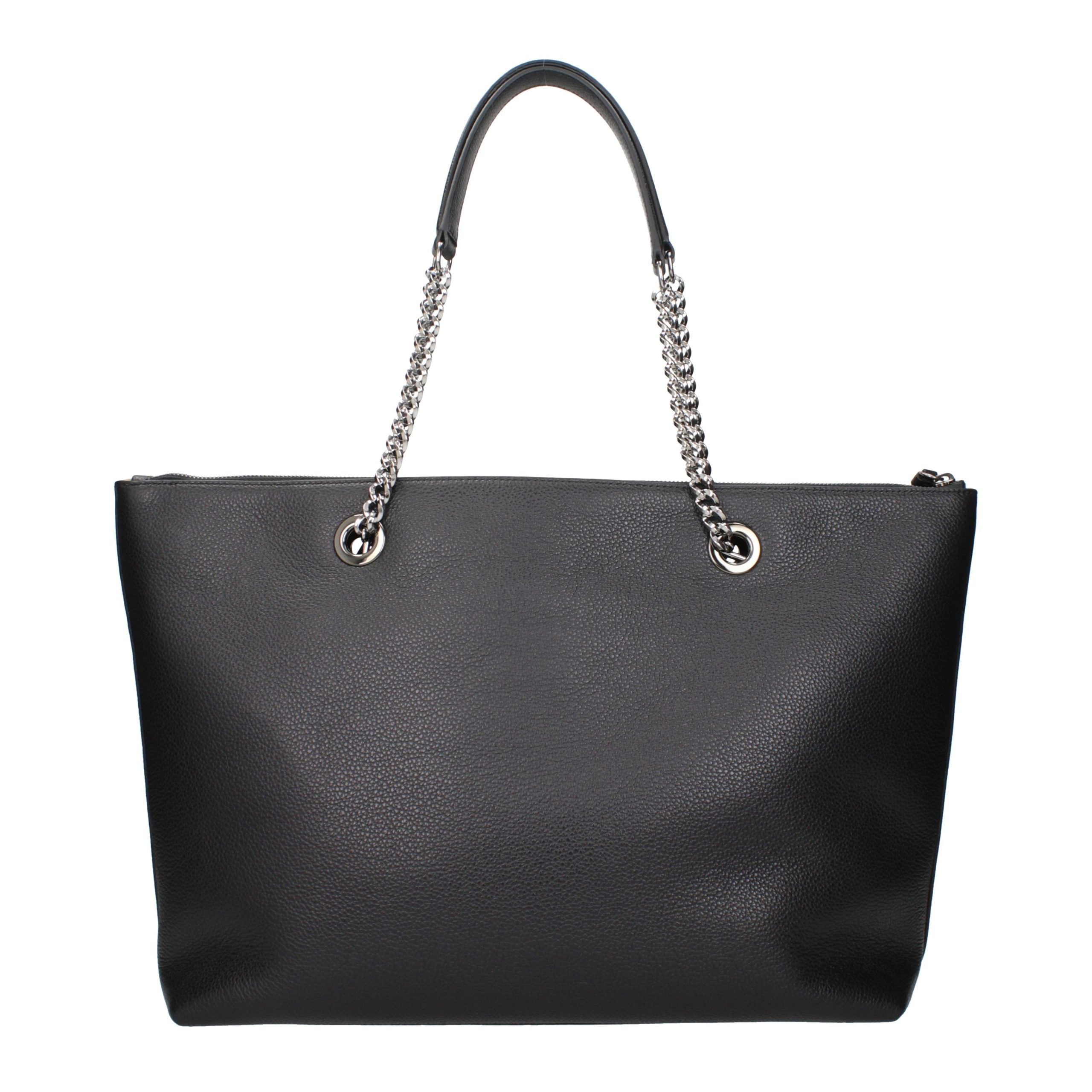 Jimmy Choo Black Leather Shoulder Bag - Timeless Luxury Accessory