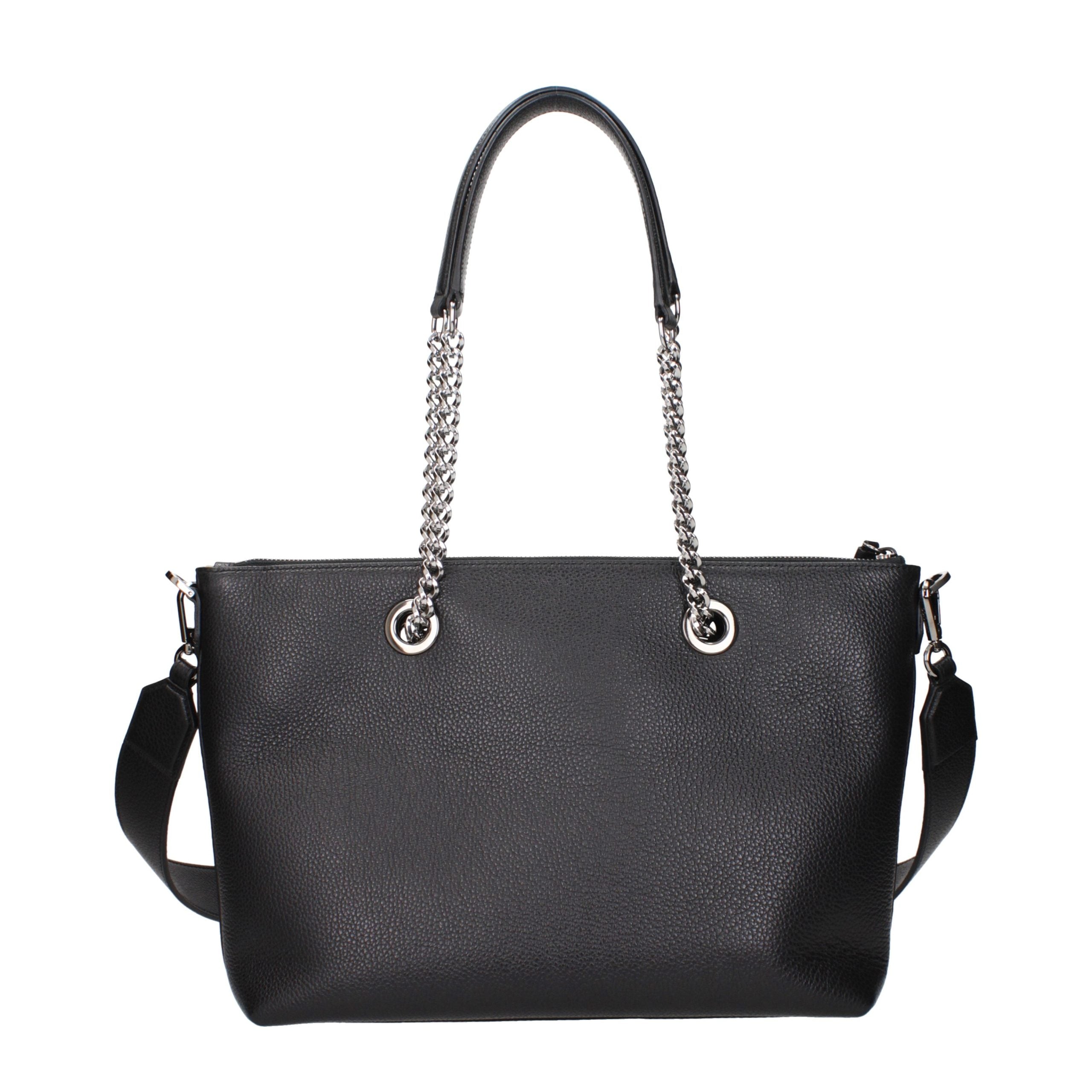 Indulge in the exquisite craftsmanship of the Jimmy Choo Black Leather Shoulder Bag, a timeless accessory that embodies luxury and sophistication for the discerning individual.