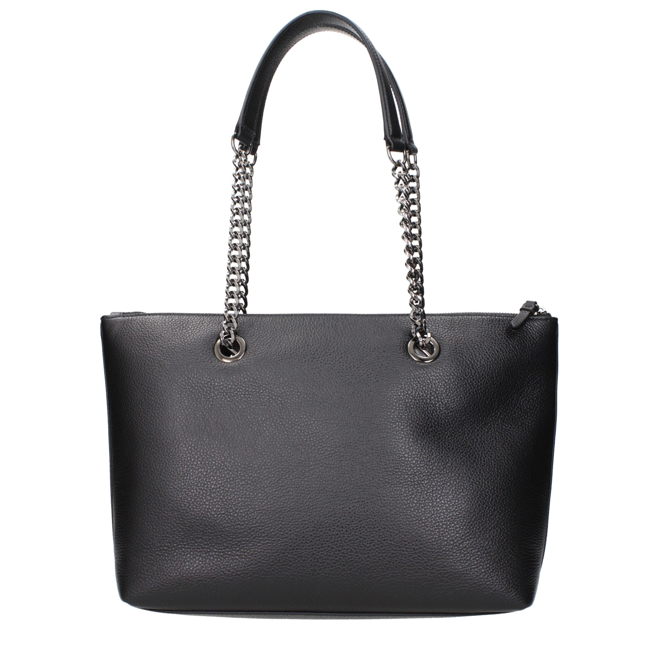 Jimmy Choo Black Leather Shoulder Bag - Timeless Luxury Elegance