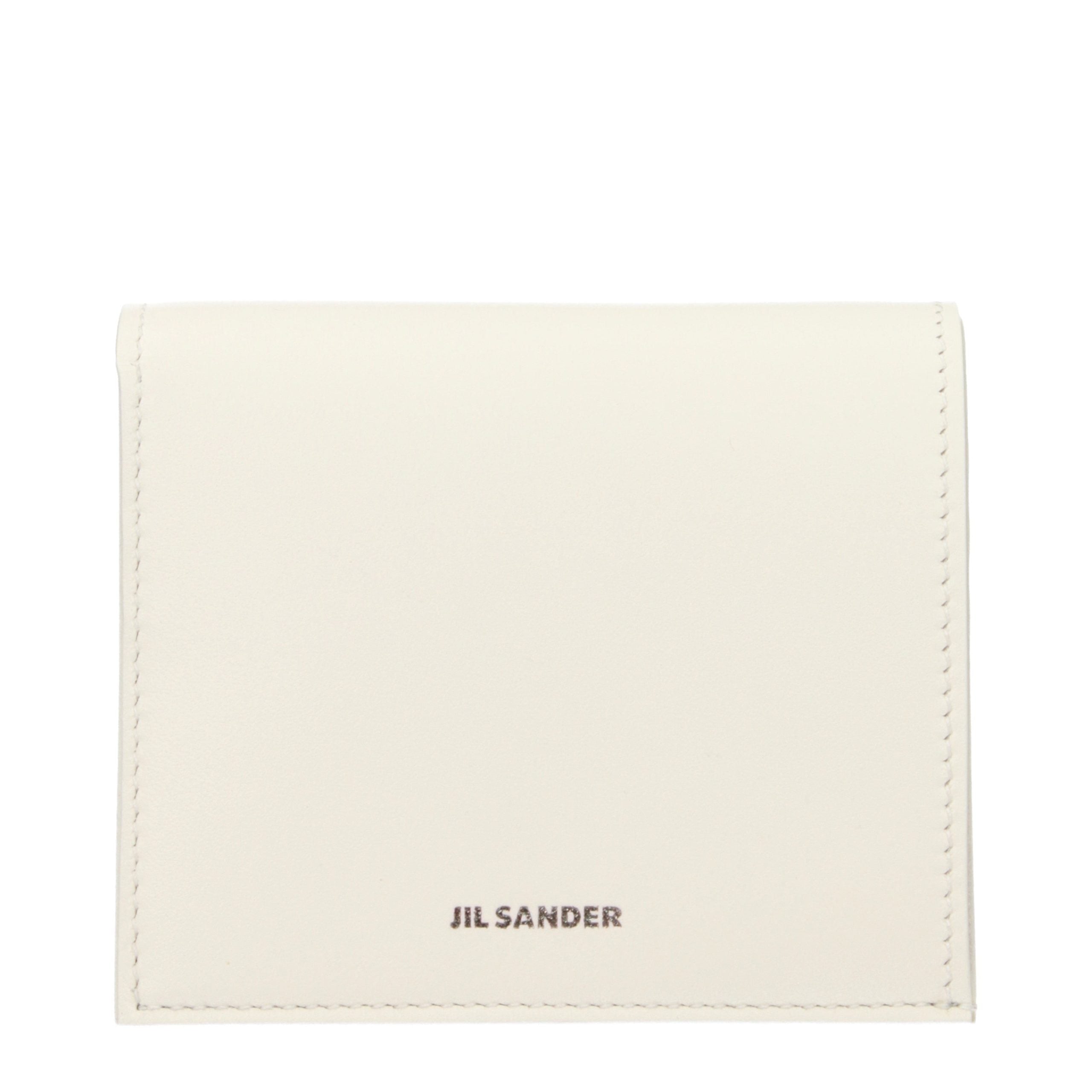Discover the Jil Sander White Leather Wallet, a masterpiece of minimalist elegance and vintage allure, perfect for those who appreciate refined luxury and timeless style.