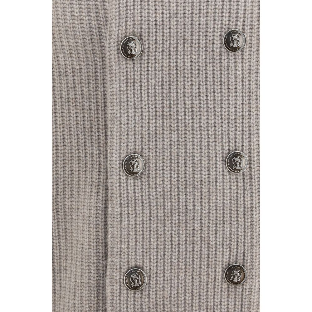 Brunello Cucinelli Cashmere Cardigan - Timeless Nautical Elegance