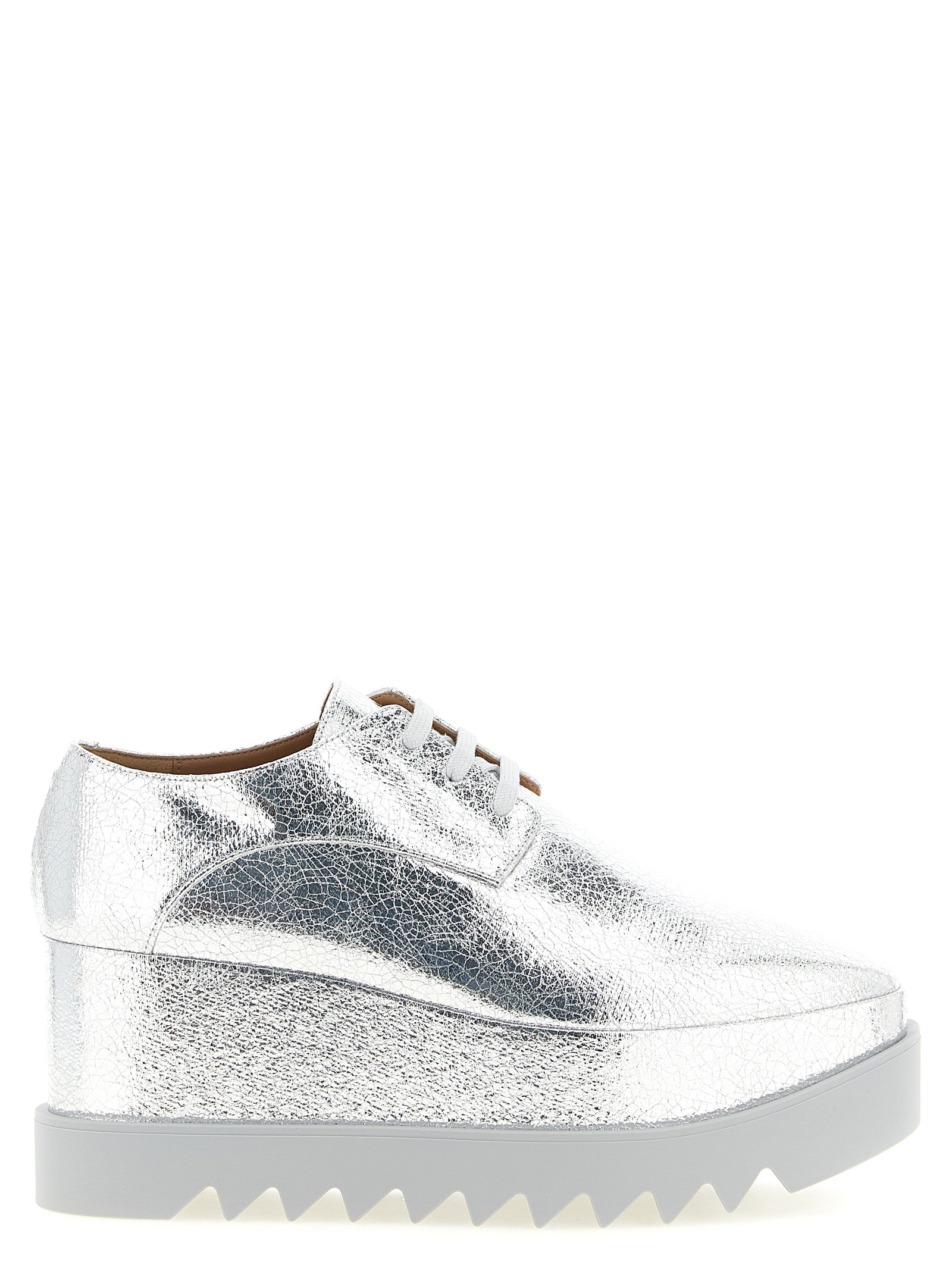 Stella McCartney Silver EVA Flats - Elevate Your Luxe Style