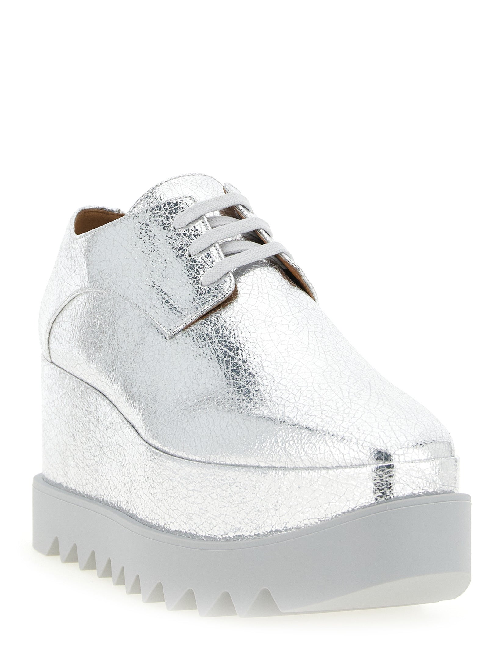 Stella McCartney Silver EVA Flats - Elevate Your Luxe Style