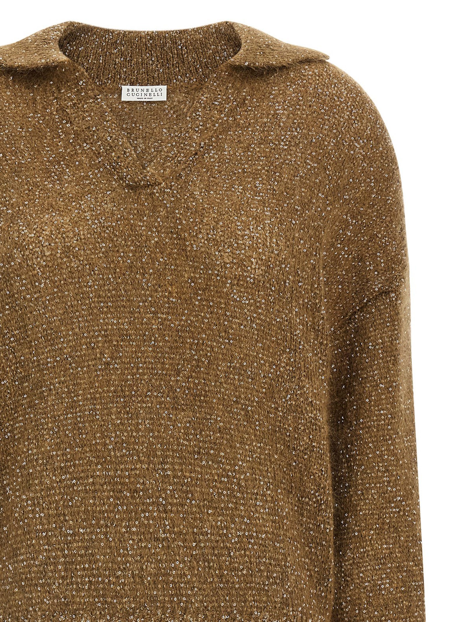 Brunello Cucinelli Brown Polo Shirt - Exquisite Luxury Knitwear