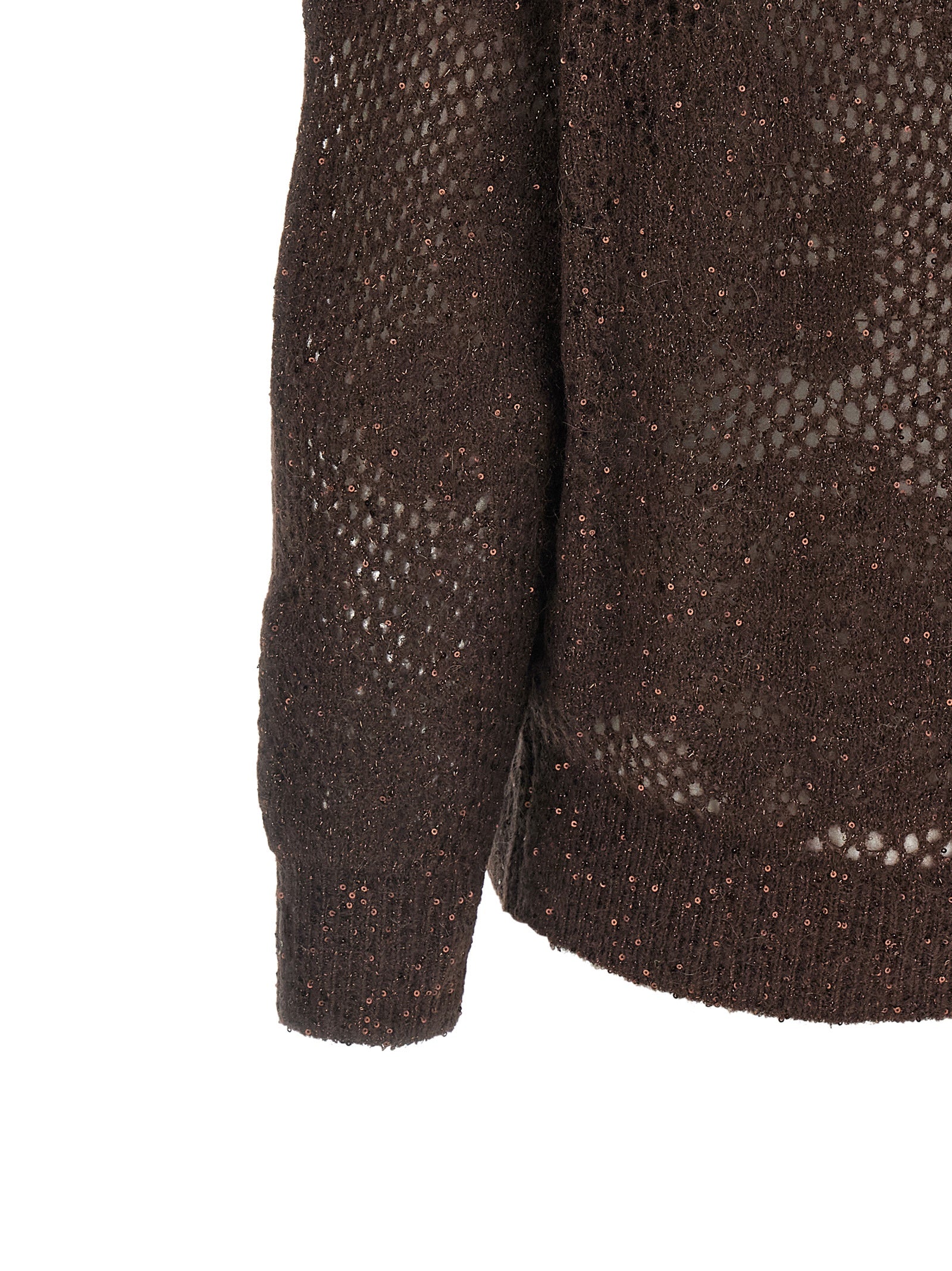 Brunello Cucinelli Brown Nylon Cardigan - Exquisite Luxury Style