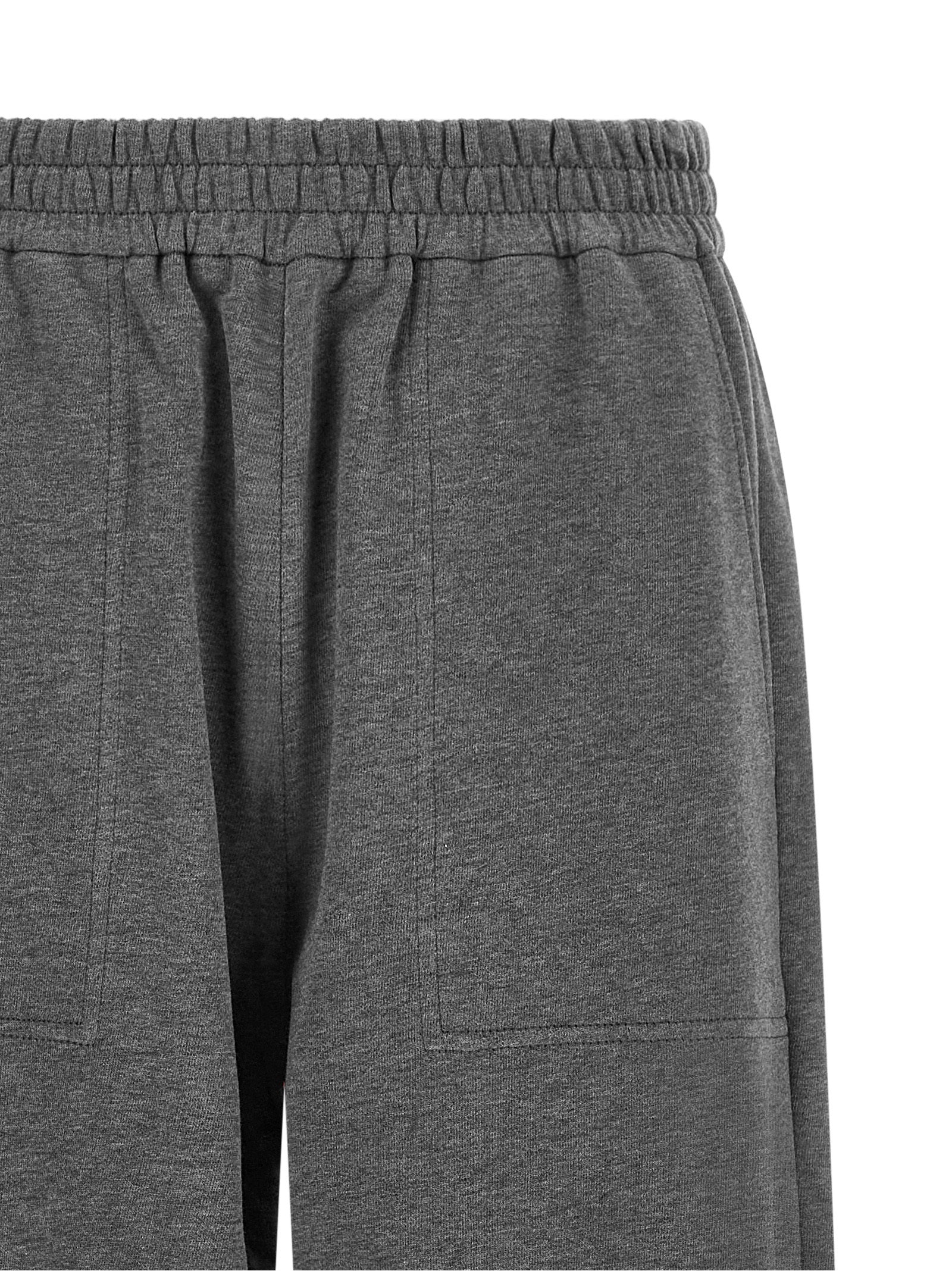 Brunello Cucinelli Gray Cotton Joggers - Effortless Luxury Redefined