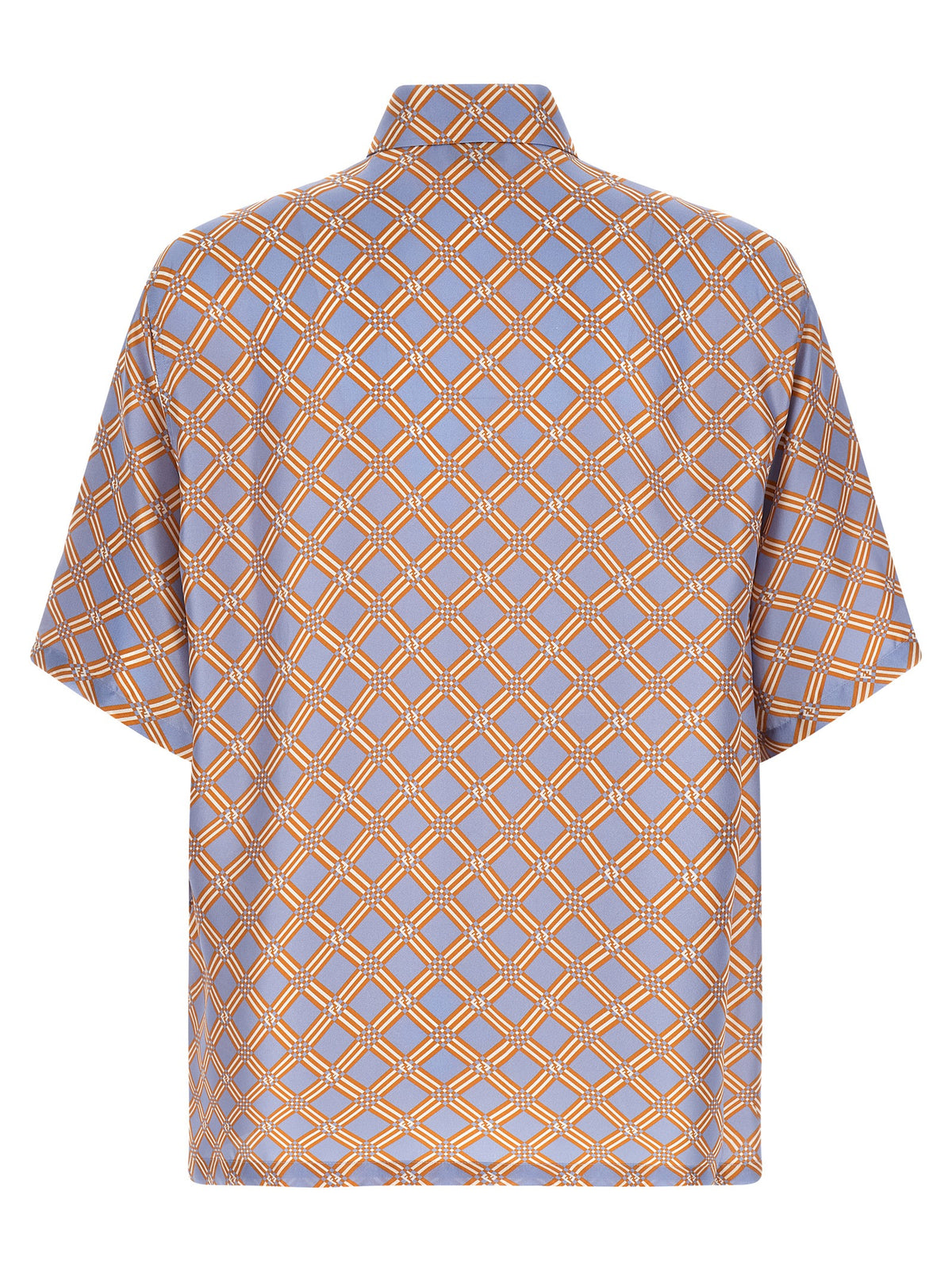 Fendi Multicolor Silk Blouse - Luxe Oversized Elegance