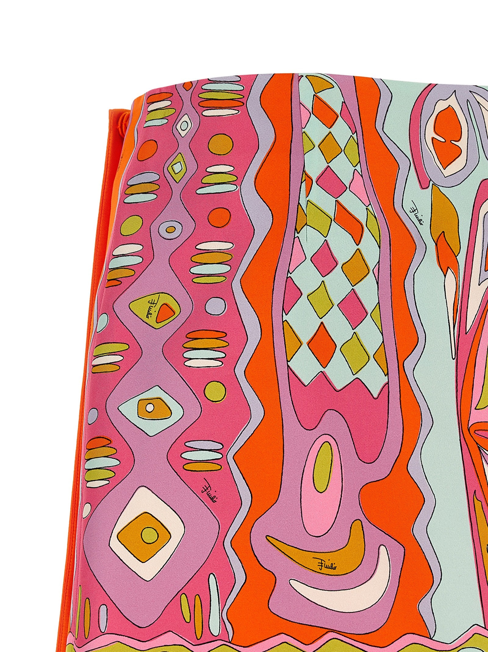Elevate your wardrobe with the Emilio Pucci Multicolor Silk Long Skirt, a masterpiece of Italian craftsmanship that embodies vibrant artistry and sophisticated allure.