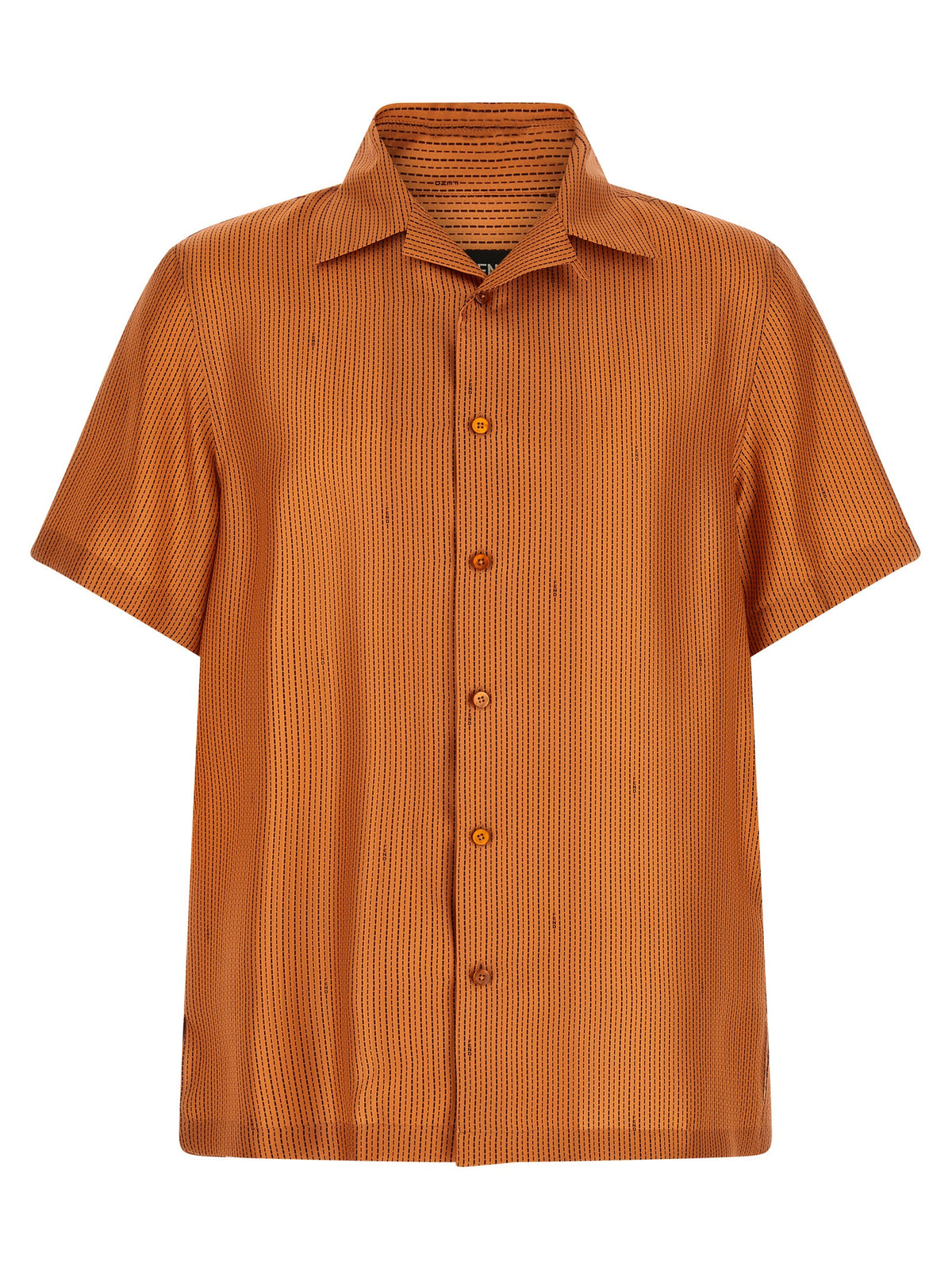 Fendi Orange Silk Blouse - Exquisite Italian Craftsmanship