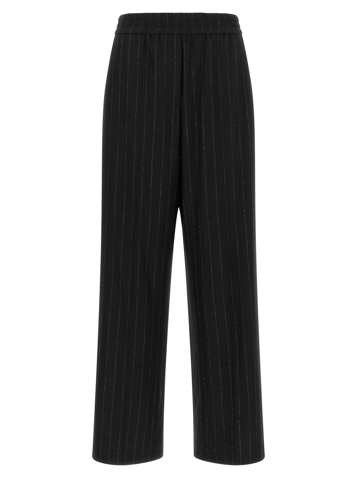 Indulge in the elegance of Brunello Cucinelli Blue Virgin Wool Casual Pants, where Italian craftsmanship meets luxurious comfort, perfect for the discerning trendsetter.