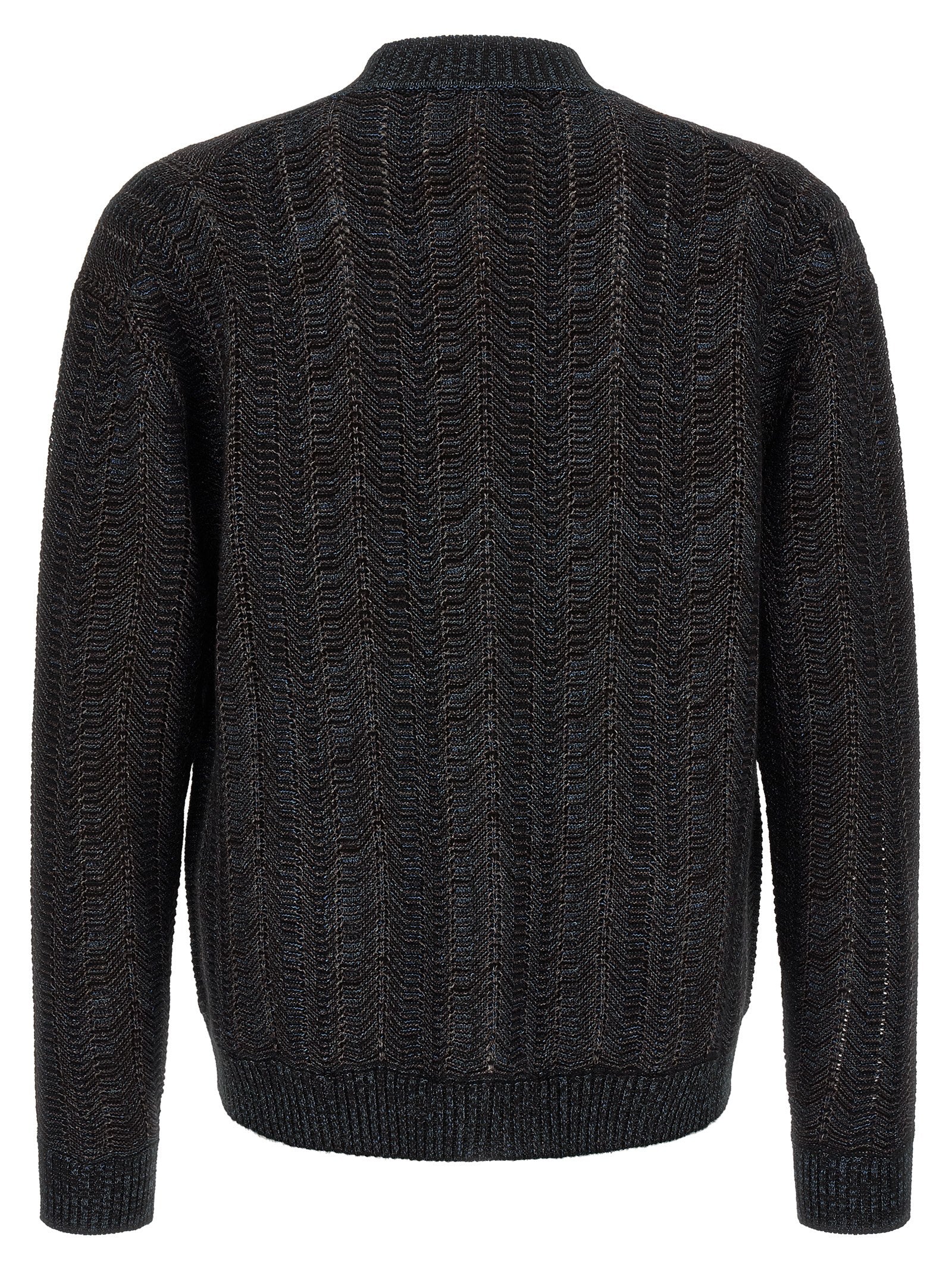 Missoni Blue Viscose Cardigan - Luxurious Knitwear Redefined