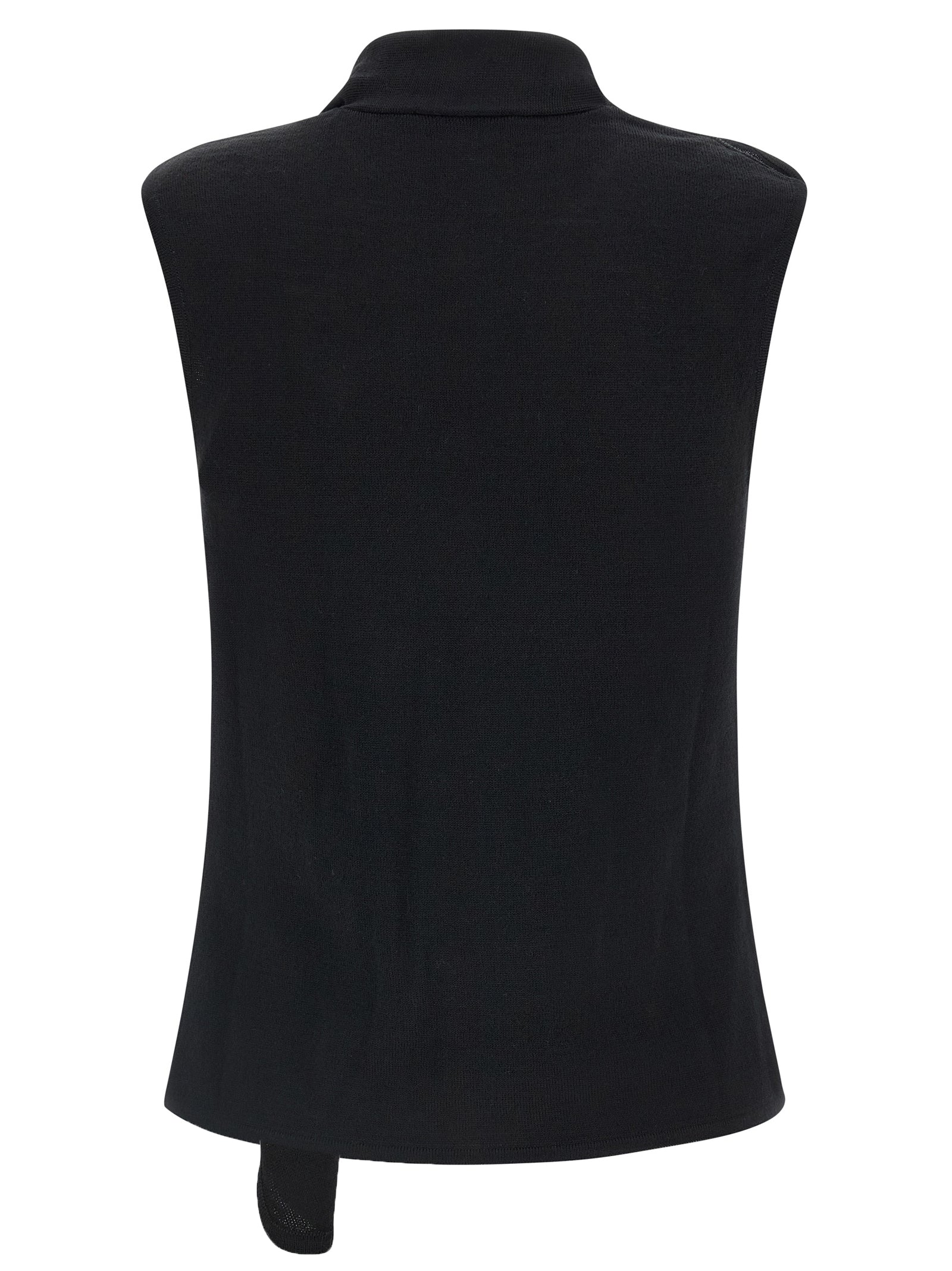 Lemaire Black Wool Sleeveless Jacket - Elevate Your Elegance