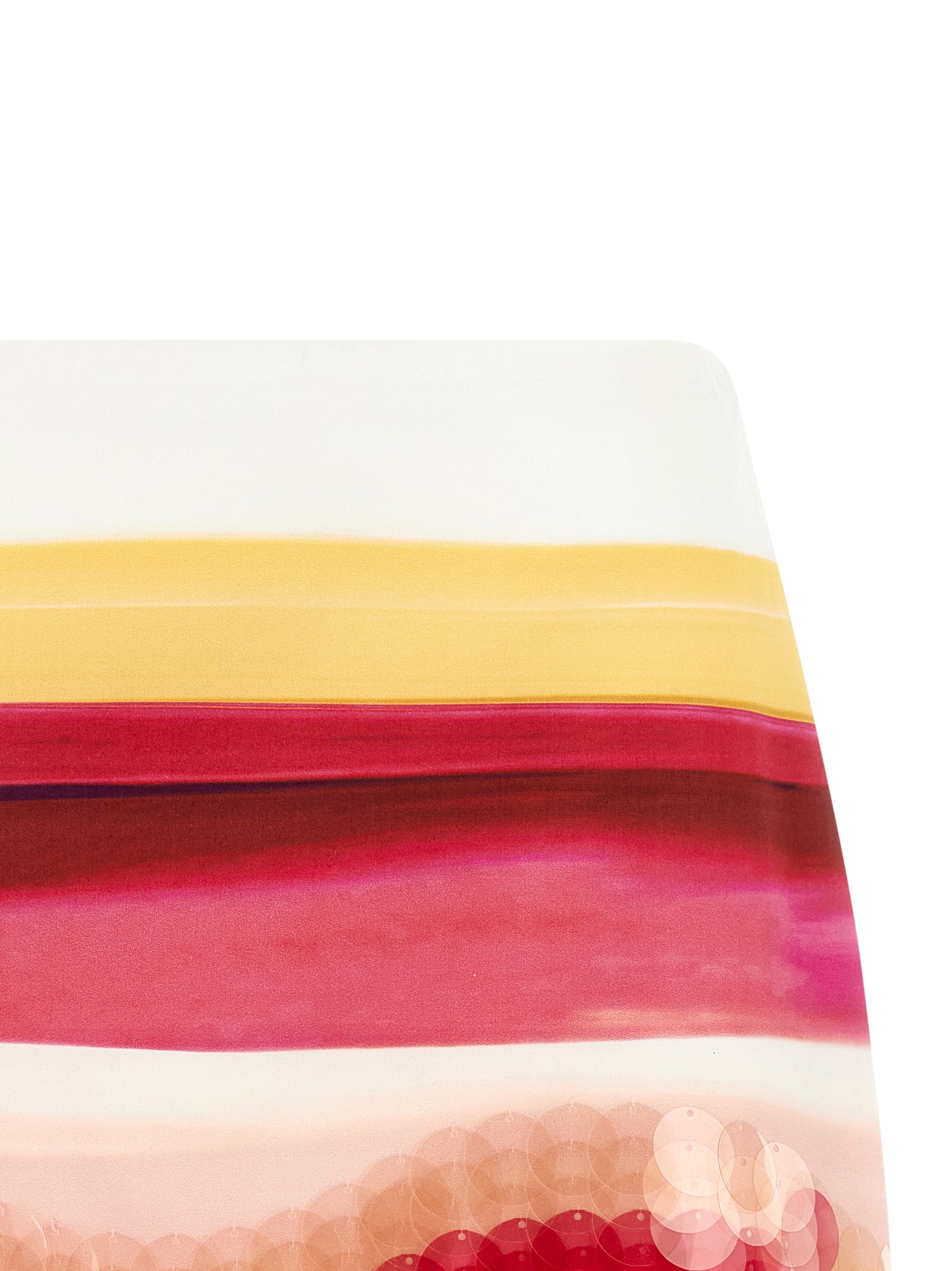 Elevate your summer wardrobe with the Fendi Multicolor Cotton Long Skirt, a masterpiece of Italian craftsmanship adorned with hand-embroidered sequins, perfect for any elegant occasion.