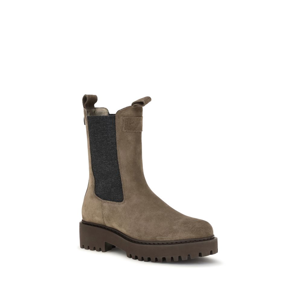 Brunello Cucinelli Ankle Boots - Timeless Luxury in Suede