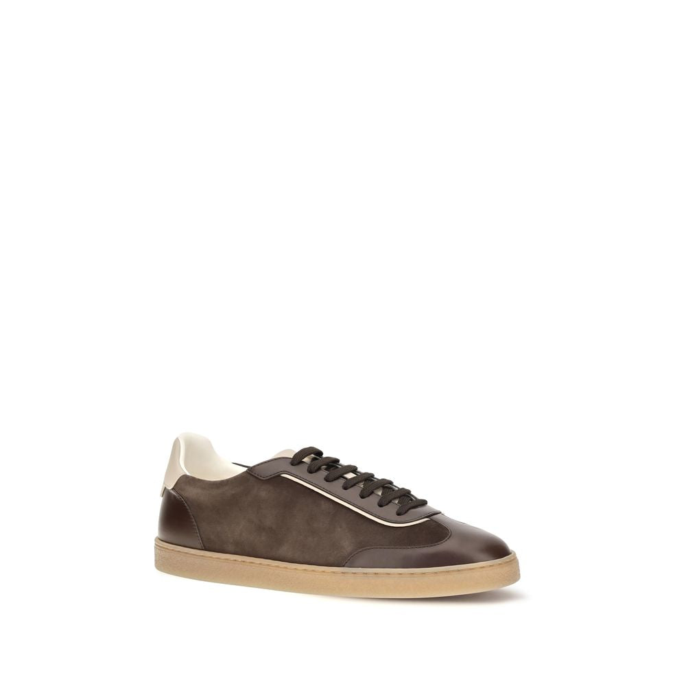 Brunello Cucinelli Low Top Sneakers - Timeless Elegance in Leather