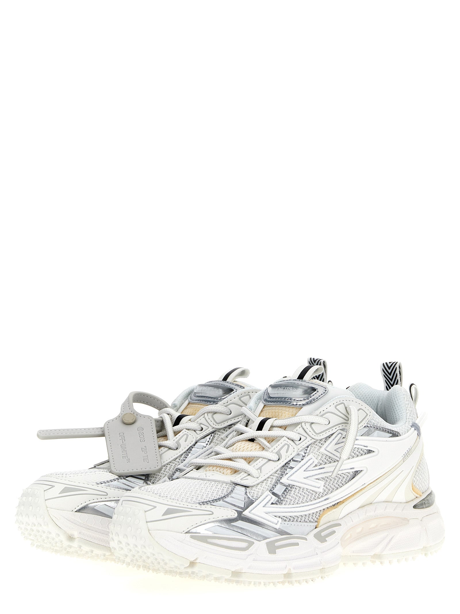 Off-White Athletic Sneakers - Elevate Your Luxe Street Style