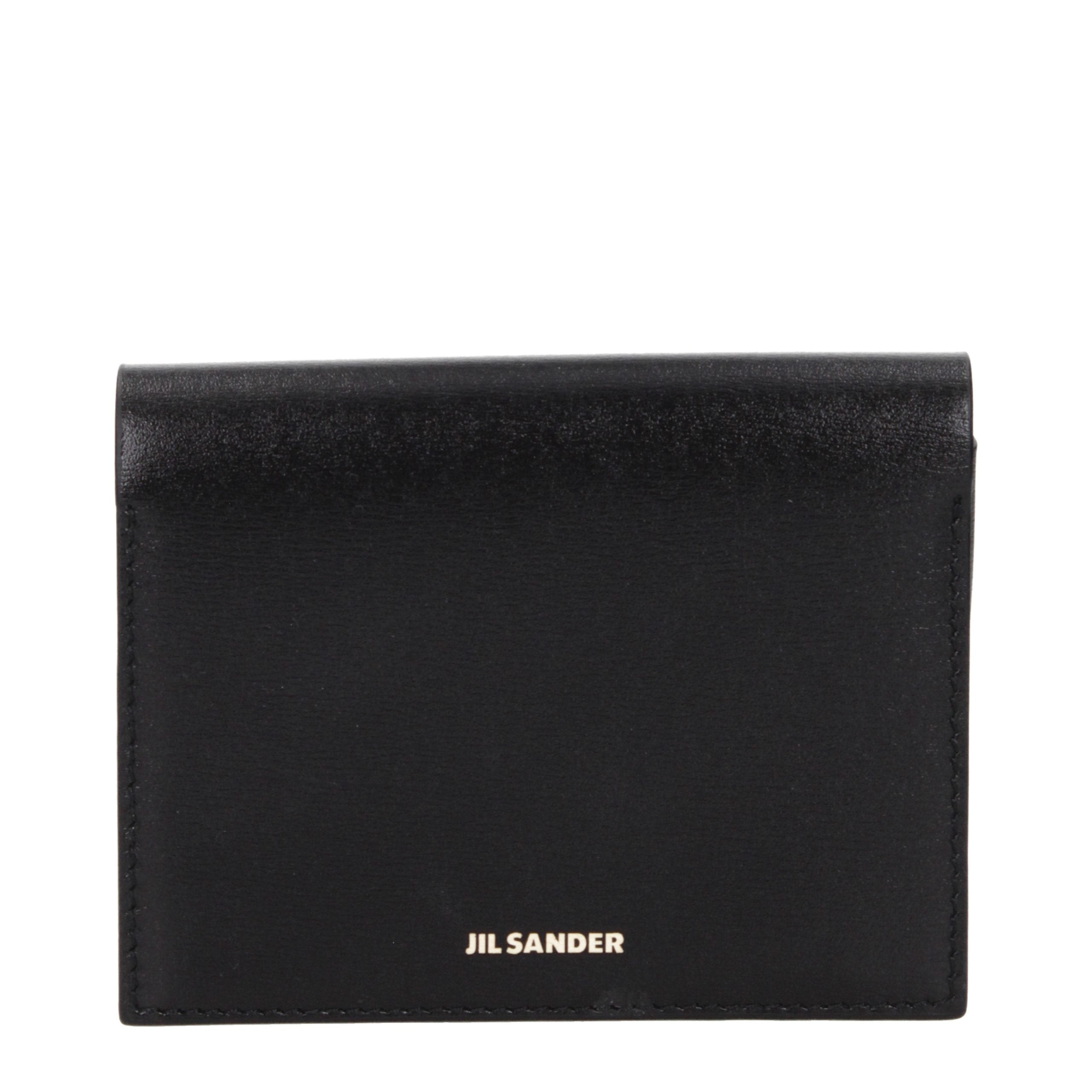 Discover the Jil Sander Black Leather Cardholder, a symbol of refined elegance and timeless luxury, perfect for the discerning individual who appreciates exquisite craftsmanship.