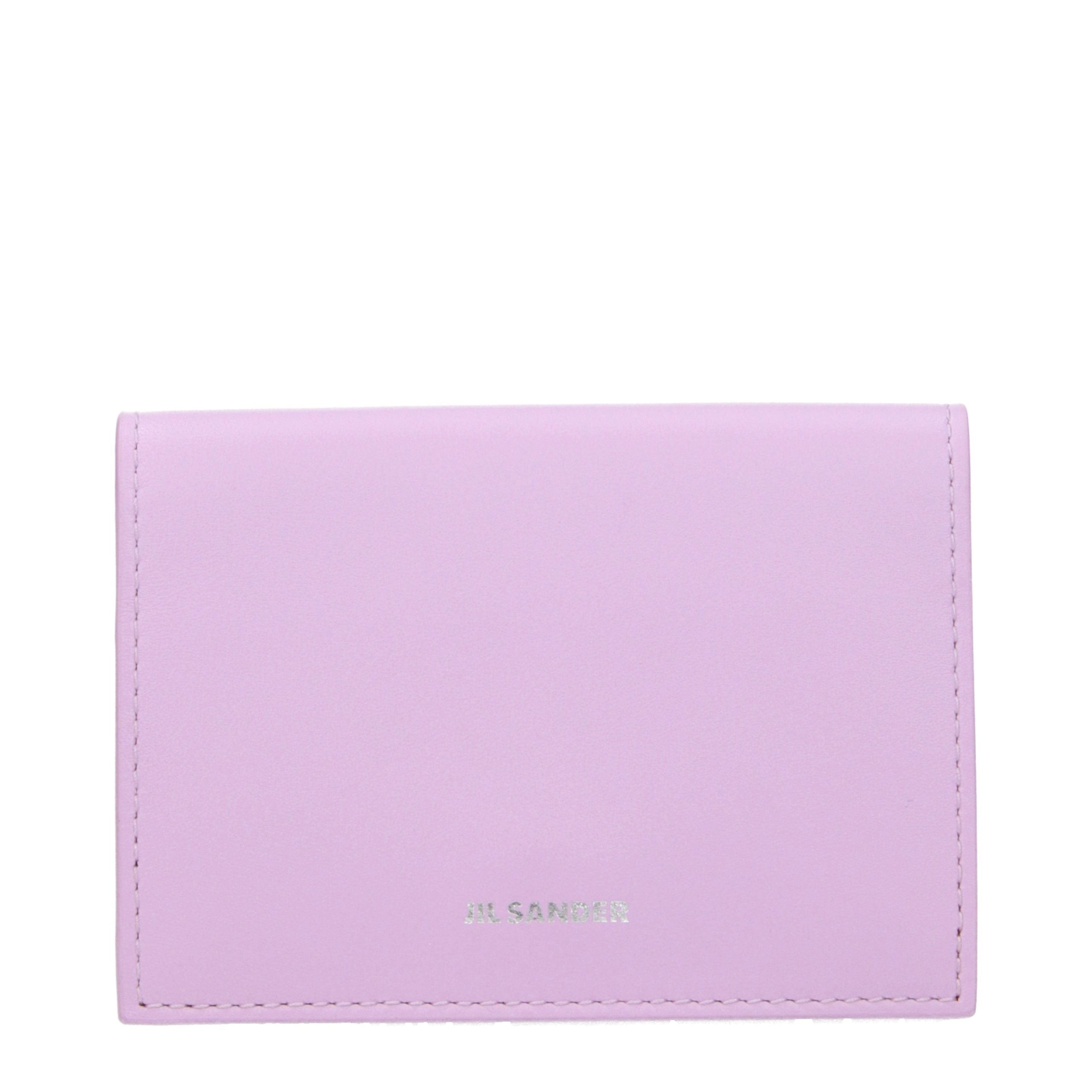 Discover the Jil Sander Pink Leather Cardholder, a symbol of exquisite craftsmanship and timeless elegance, designed for those who appreciate luxury in every detail.