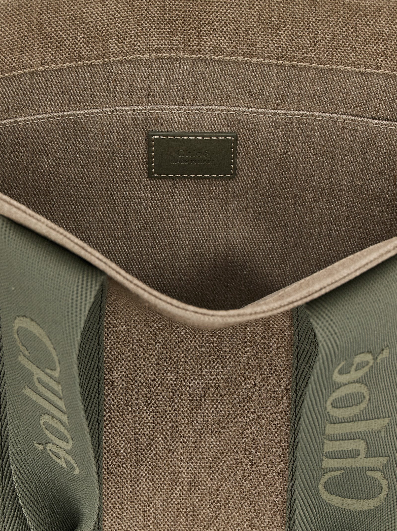 Chloé Medium Woody Tote Bag - Timeless Luxury in Linen