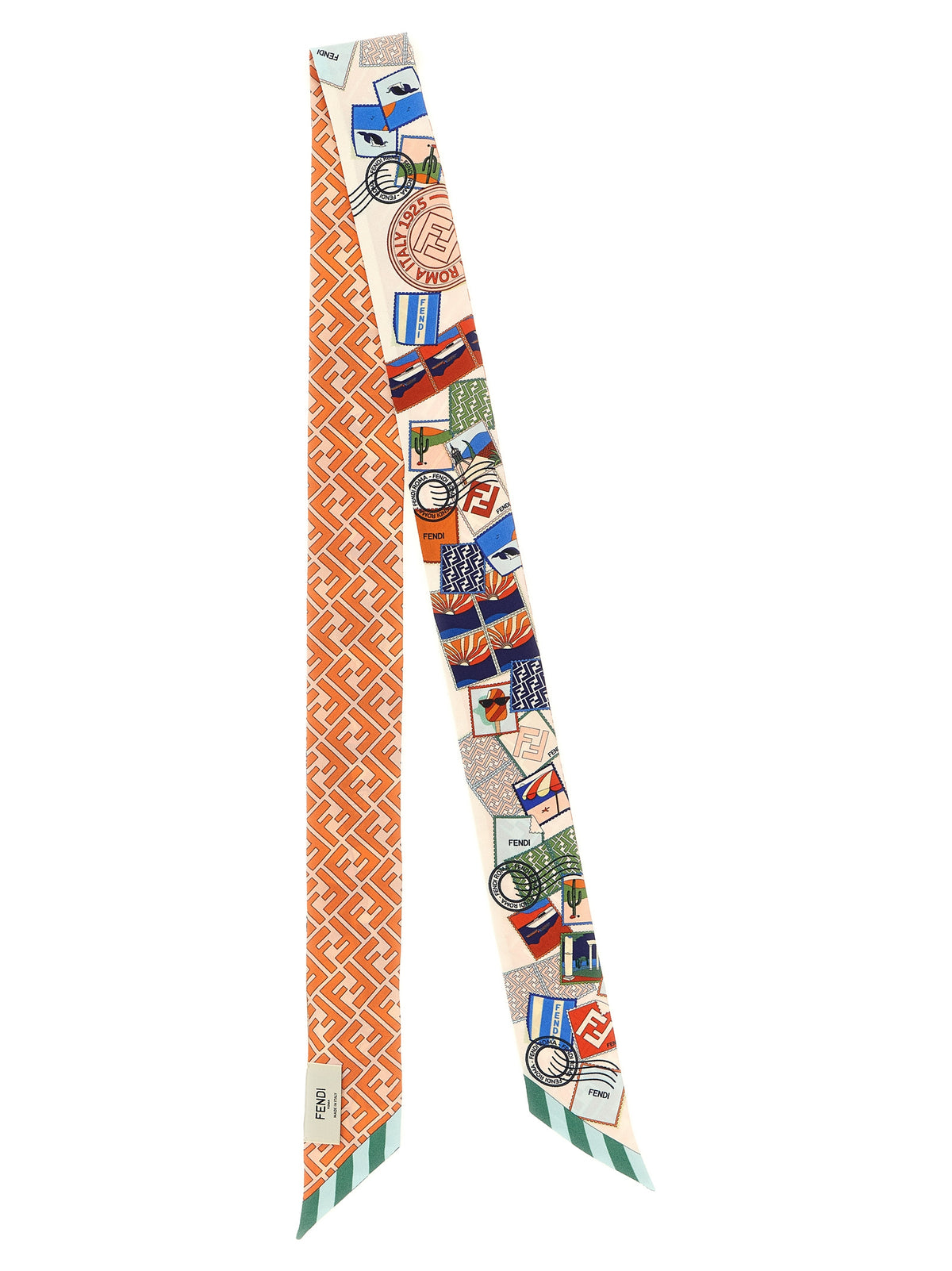 Fendi Multicolor Silk Hairband - Elevate Your Luxury Style