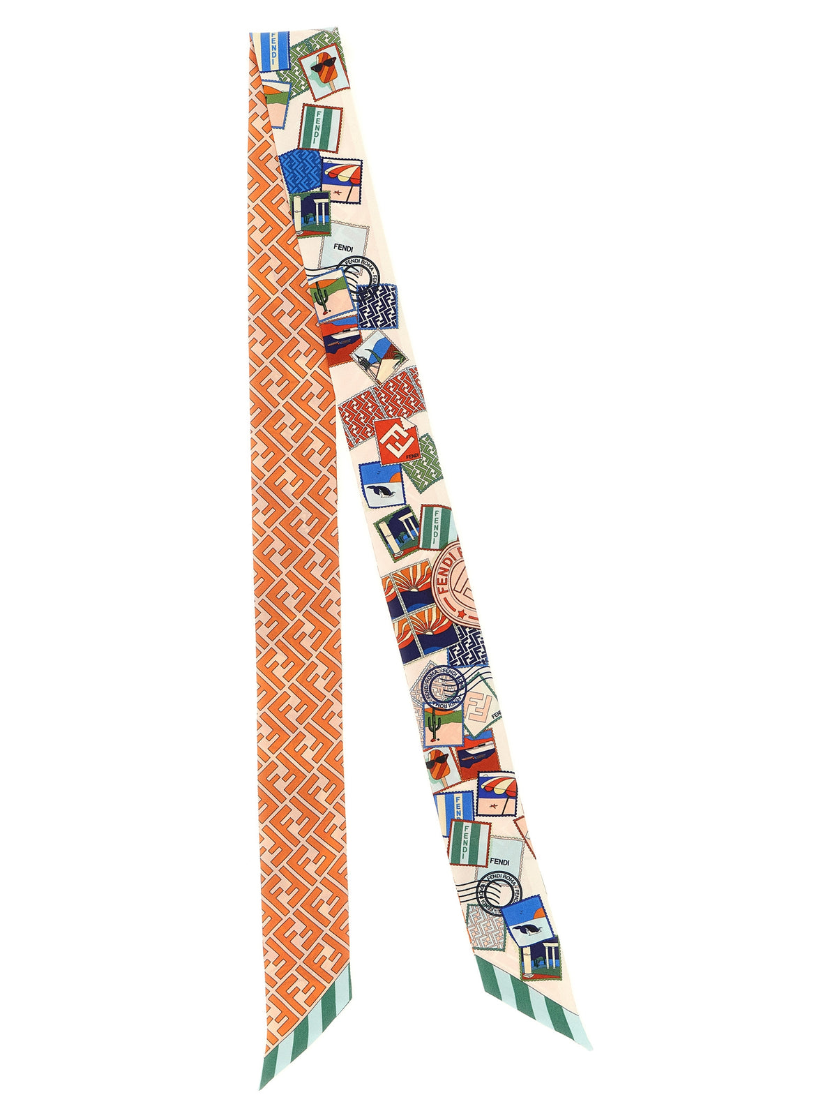 Fendi Multicolor Silk Hairband - Elevate Your Luxury Style