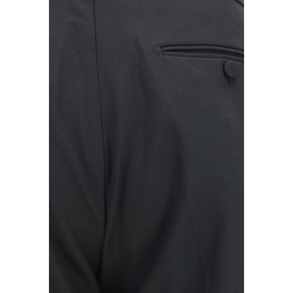 Tom Ford Black Wool Oves Aries Dress Pants - Timeless Luxury