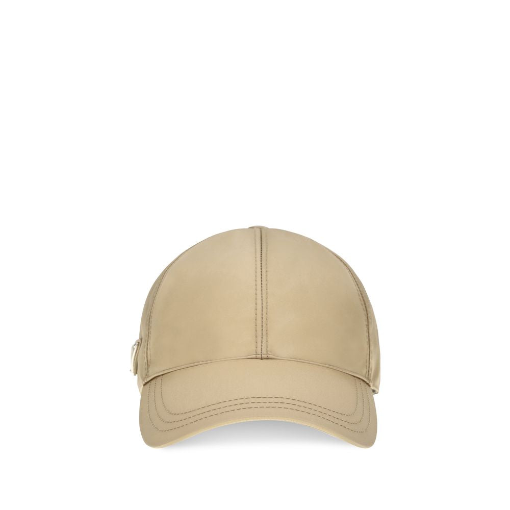 Prada Brown Polyamide Cap - Timeless Luxury for Every Occasion