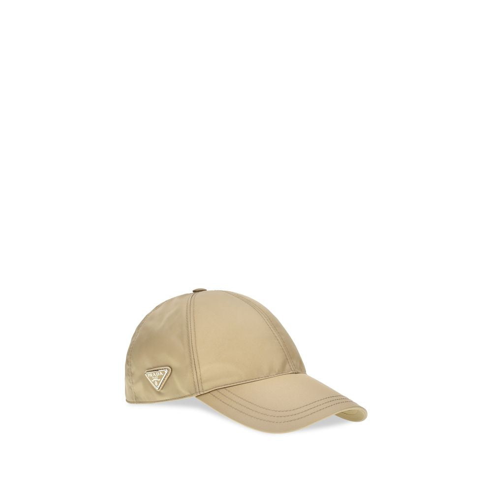 Prada Brown Polyamide Cap - Contemporary Luxury Headwear