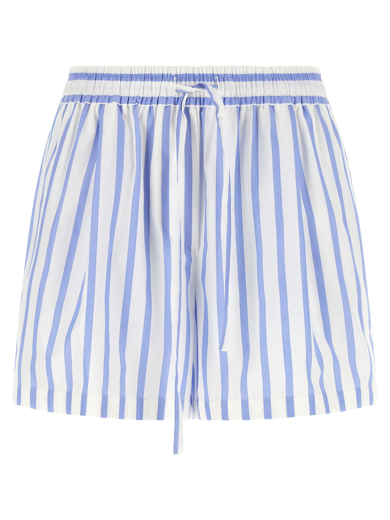 Dolce & Gabbana Blue Cotton Bermuda Shorts - Timeless Elegance