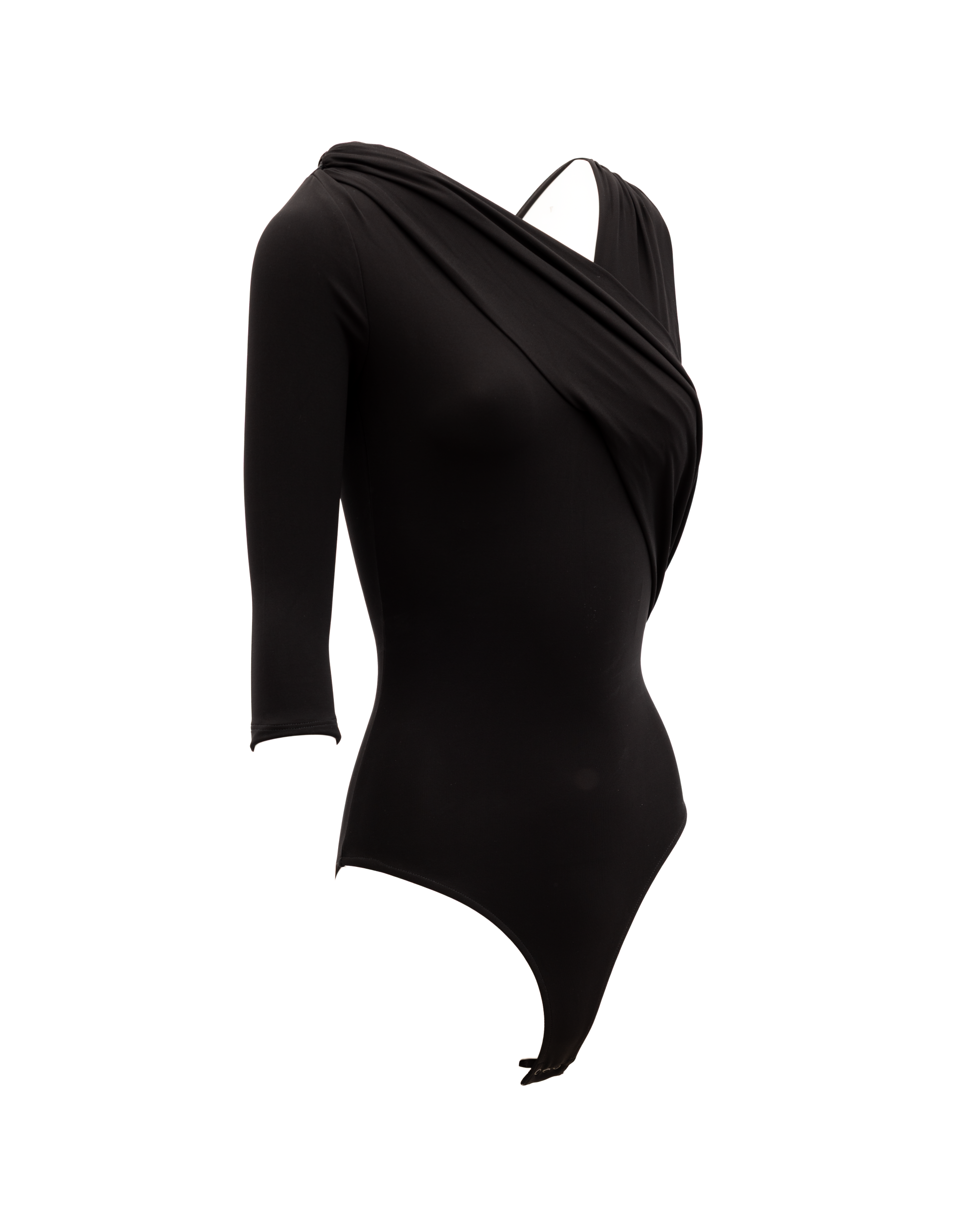Alexander McQueen Black Women Viscose Bodysuit