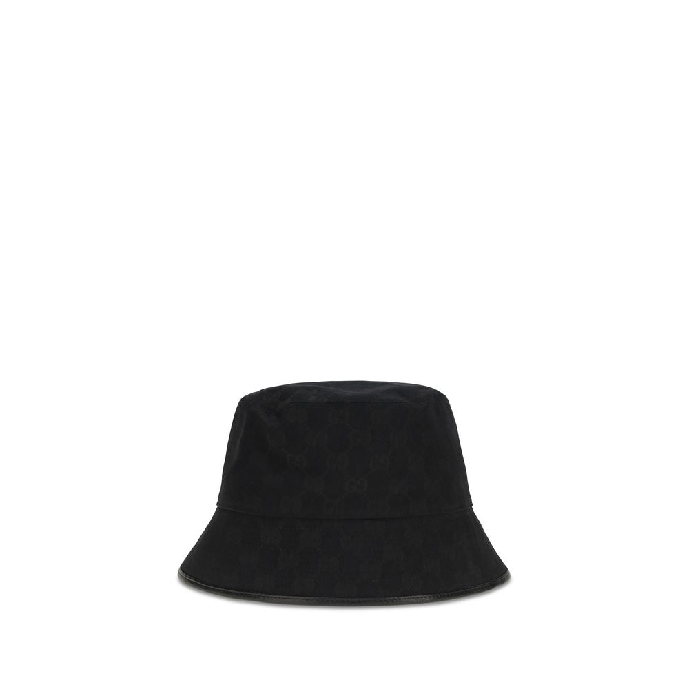 Gucci Black Bucket Hat - Timeless Luxury for Every Occasion
