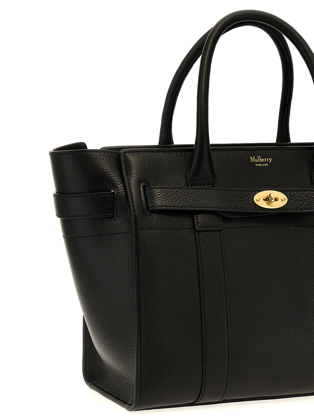 Mulberry Black Calfskin Tote Bag - Timeless Luxury Redefined
